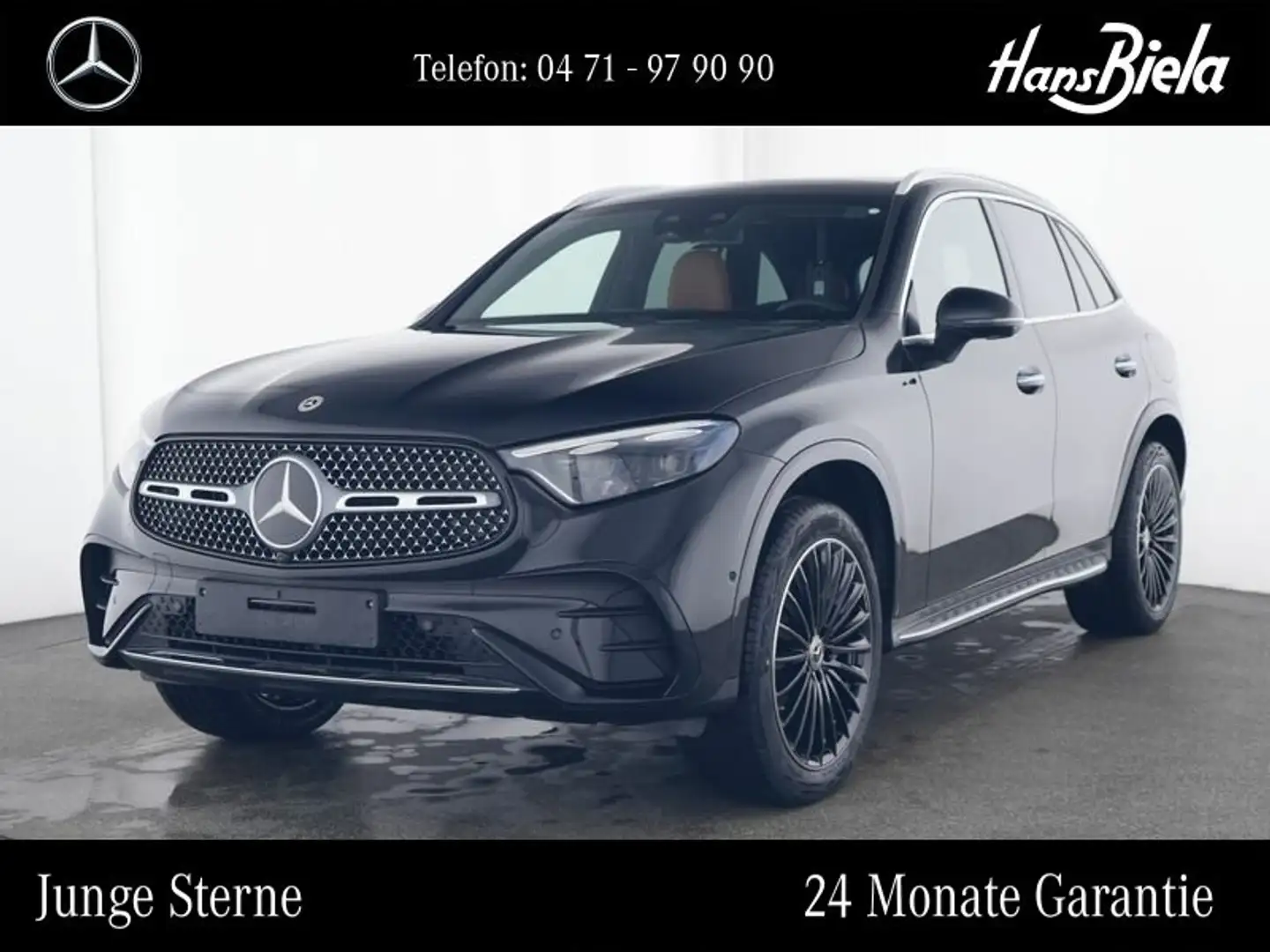Mercedes-Benz GLC 400 GLC 400 e 4M AMG Prem+/20"/Pan/Digli/Dis/360/AHK Schwarz - 1