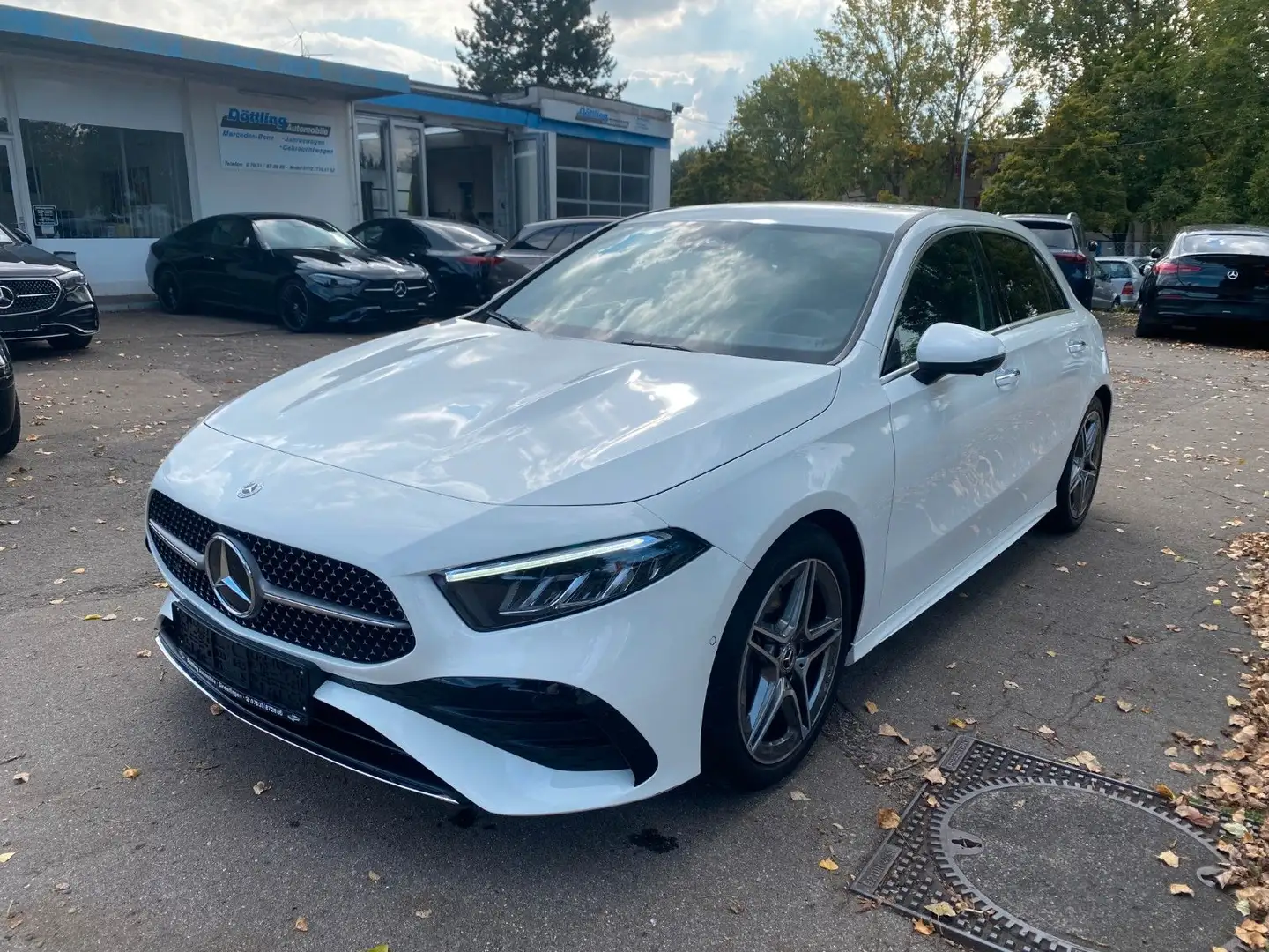 Mercedes-Benz A 180 *AMG Advanced+/Totw/360°/LED/Ambiente/Spur Blanc - 2