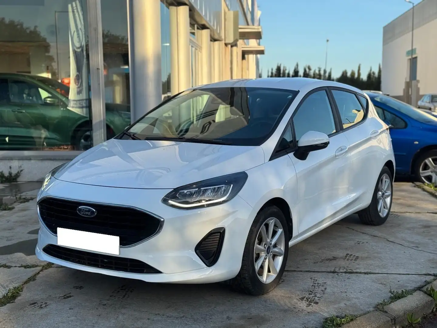 Ford Fiesta 1.1 Ti-VCT Trend Blanc - 1