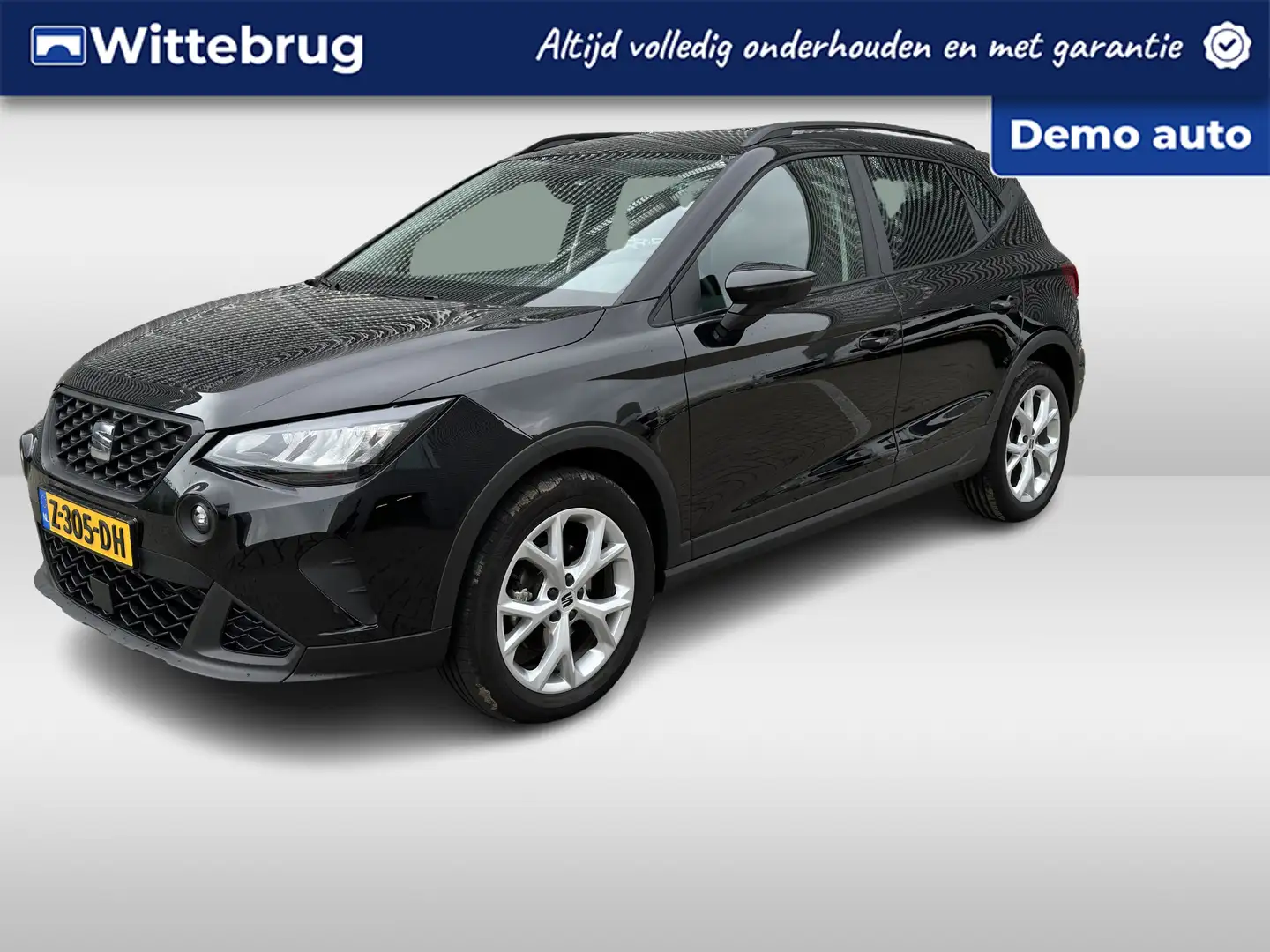 SEAT Arona 1.0 TSI Style Business Connect Stoelverwarming / P Zwart - 1