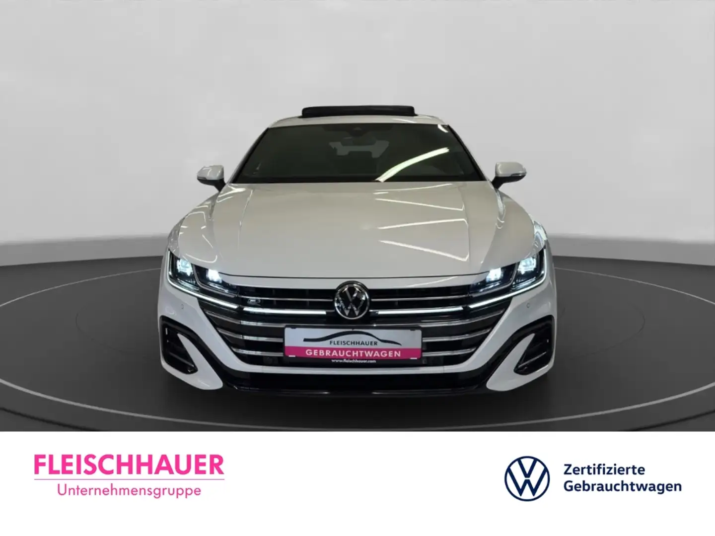 Volkswagen Arteon SB R-Line 2.0 TDI Matrix+Navi+AHK+Stdhzg+Pano+H&K Weiß - 2