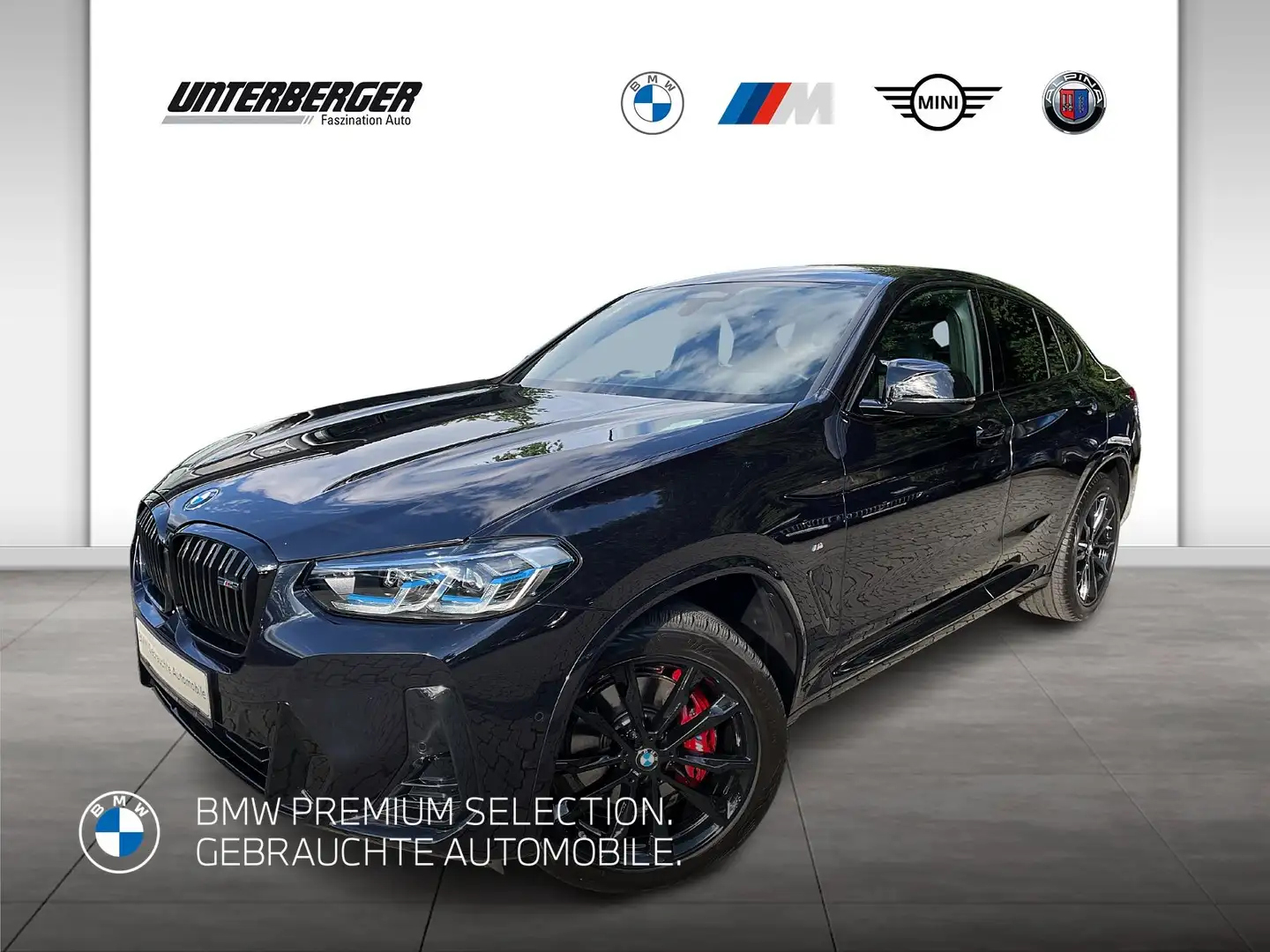 BMW X4 M 40i Adaptives M Fahrwerk-Head Up-Harman Kardon Sur Schwarz - 1