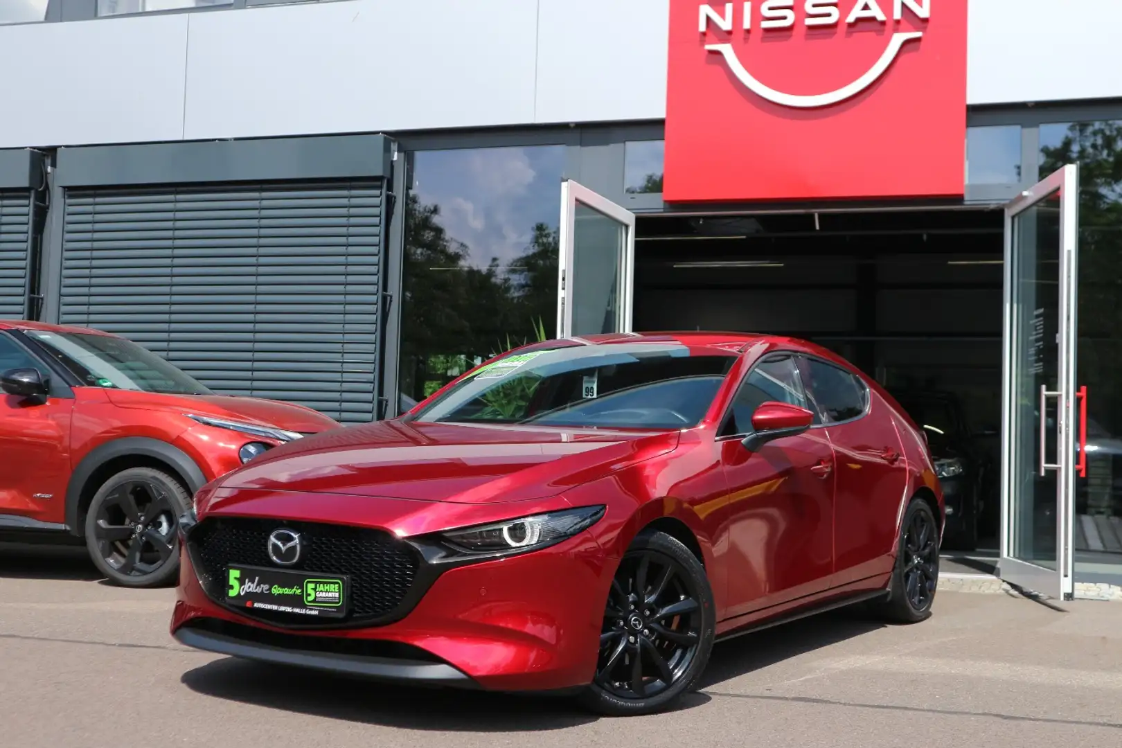 Mazda 3 SKYACTIV-X Edition BOSE Navi Kameras Leder LED Rot - 2