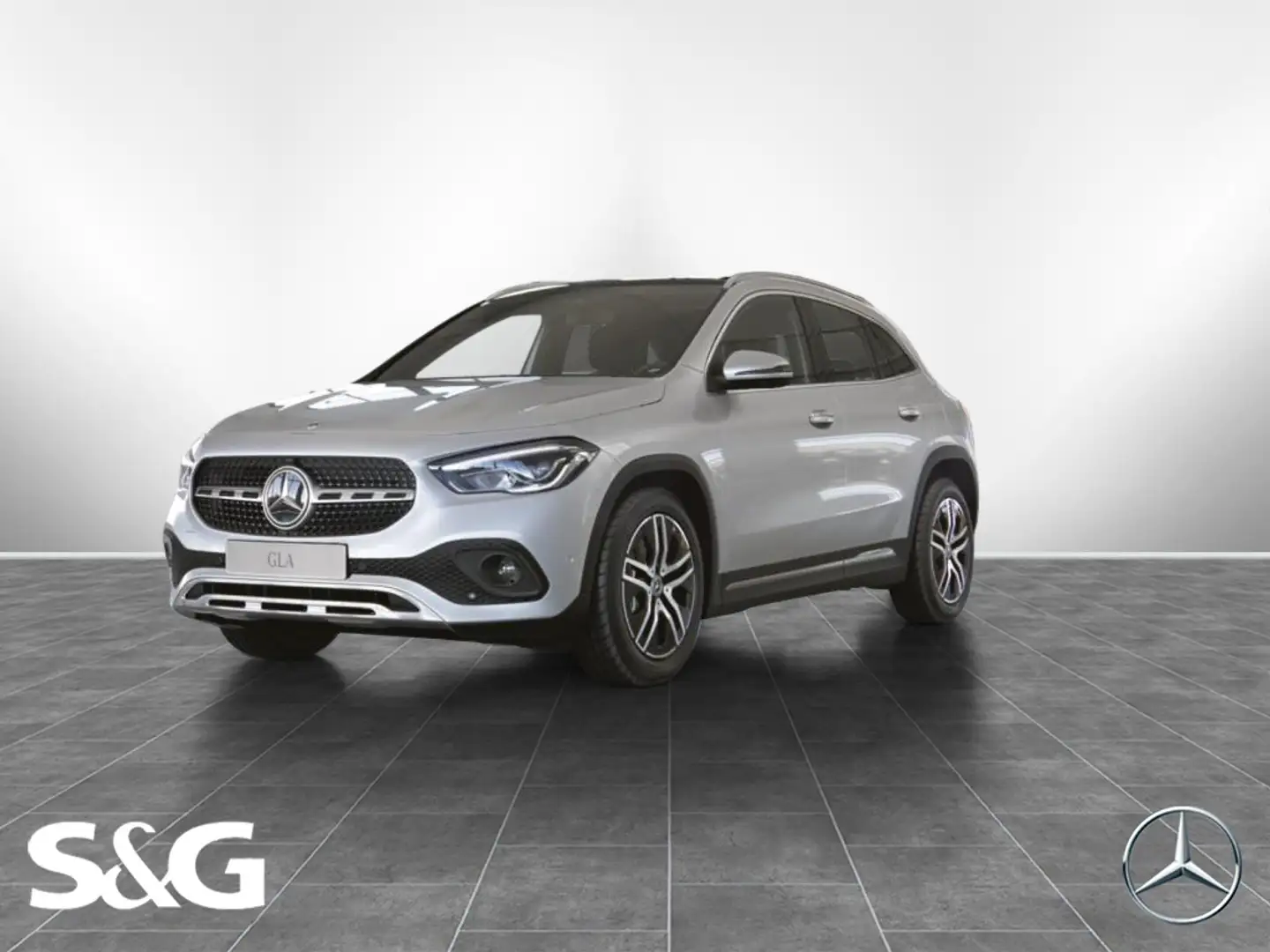 Mercedes-Benz GLA 220 d 4M AHK+PANO+TOTWINKEL+360°+MEMORY+18" Weiß - 1