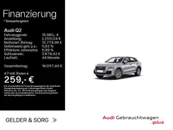 Audi Q2 30 TFSI S line LED*Anhängerkupplung*RFK