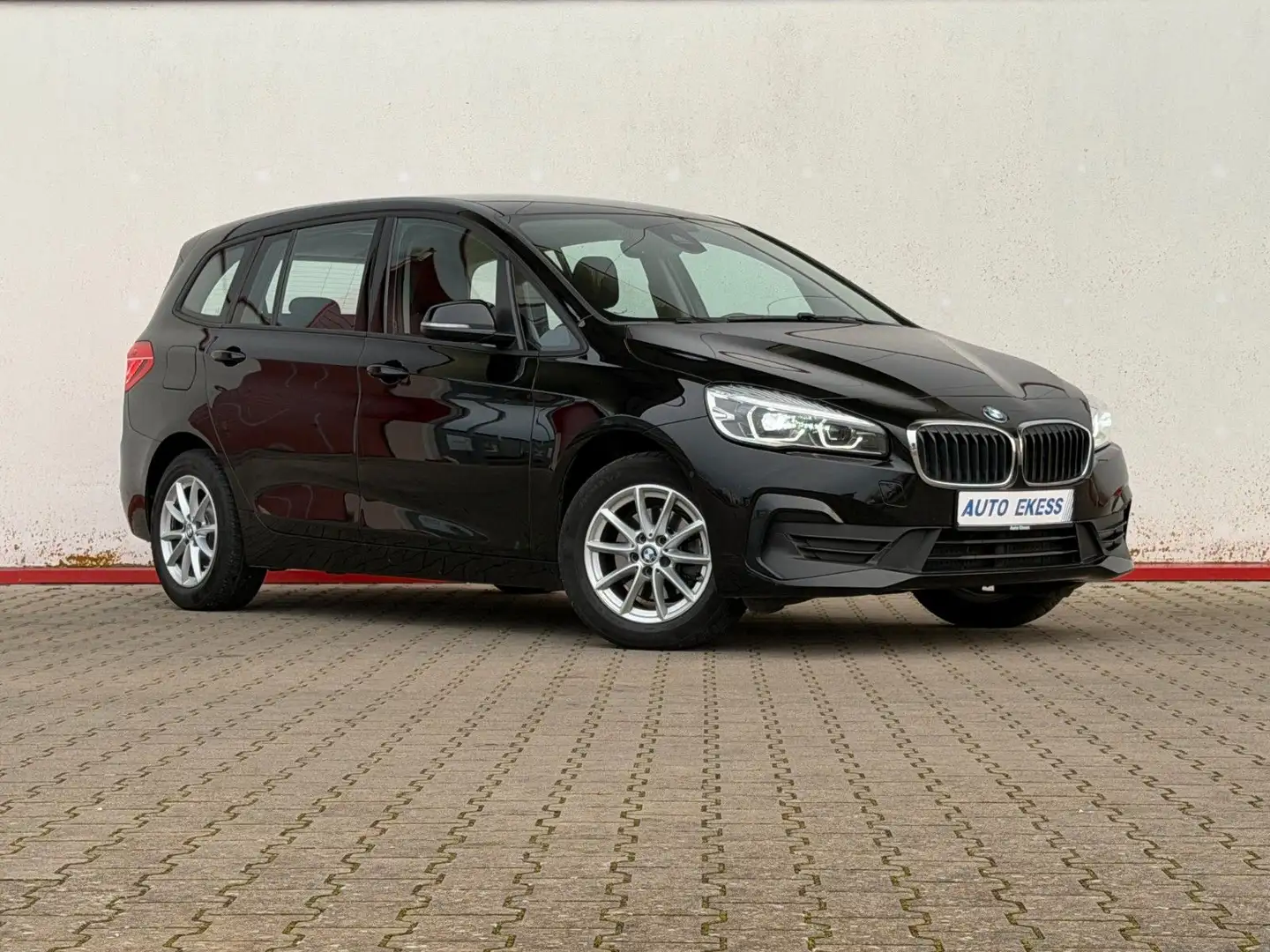 BMW 216 Advantage AHK*TEMP1.Hd.* Noir - 1