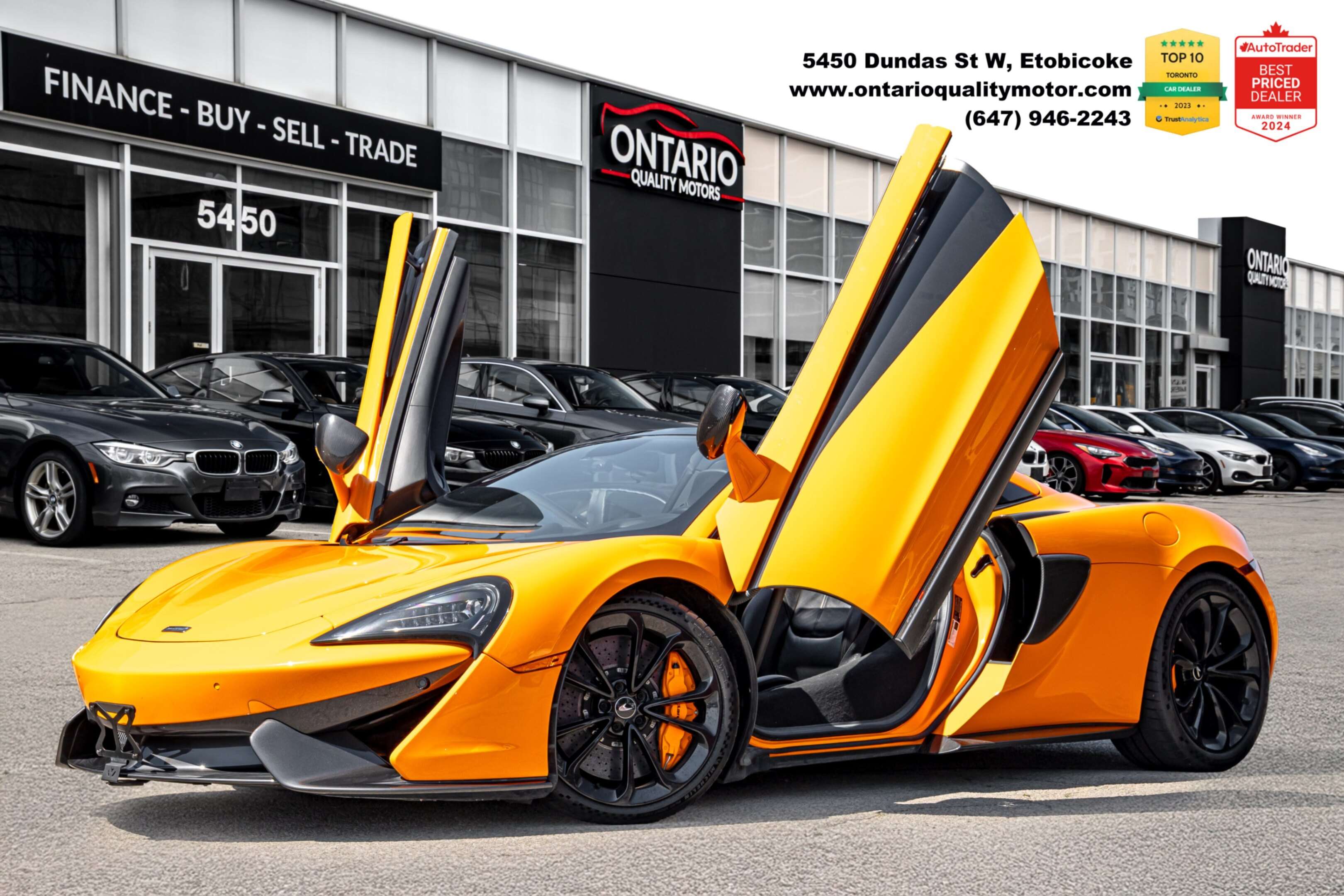 2019 McLaren 570 S | Hardtop Convertible | Full Car PPF | Front Axl