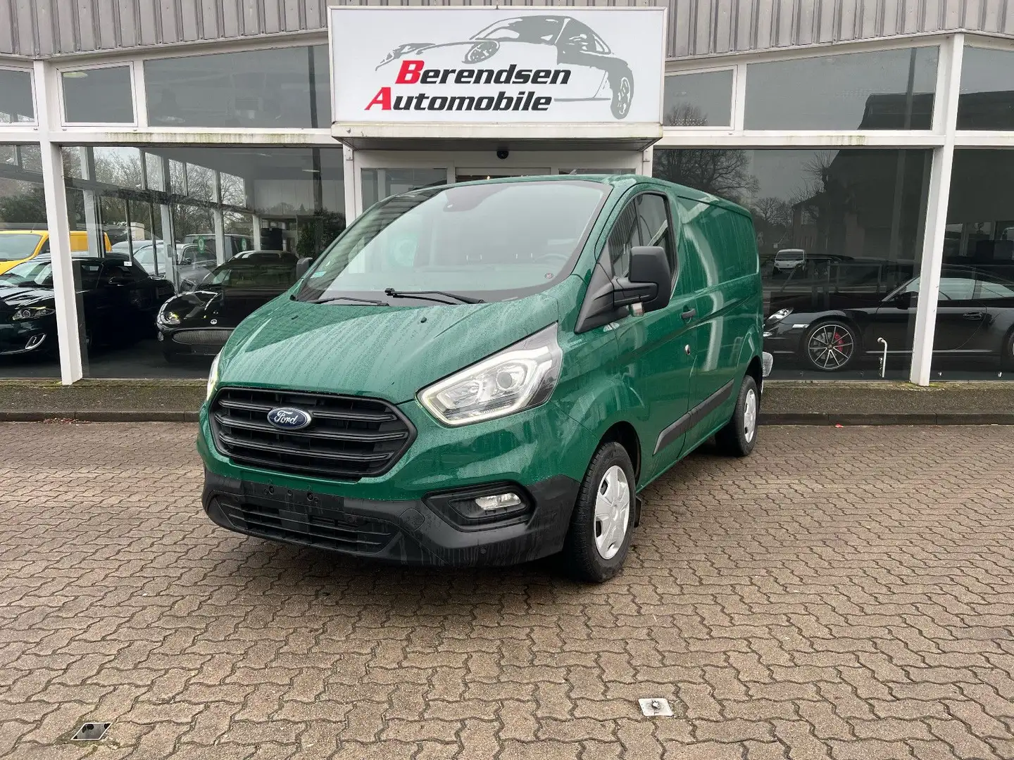 Ford Transit Custom TRANSIT CUSTOM KASTEN/STANDHZG./AHK/TÜV+SERVICE Green - 1
