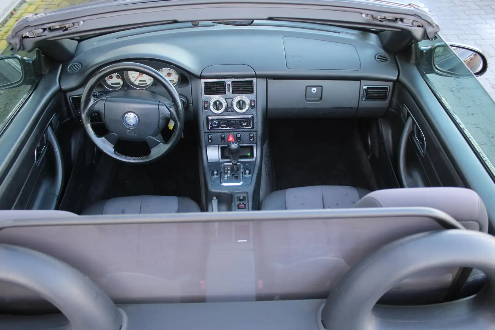 Mercedes-Benz SLK 200 Cruise control, Elektrische cabrio dak, Automaat, Zwart - 2