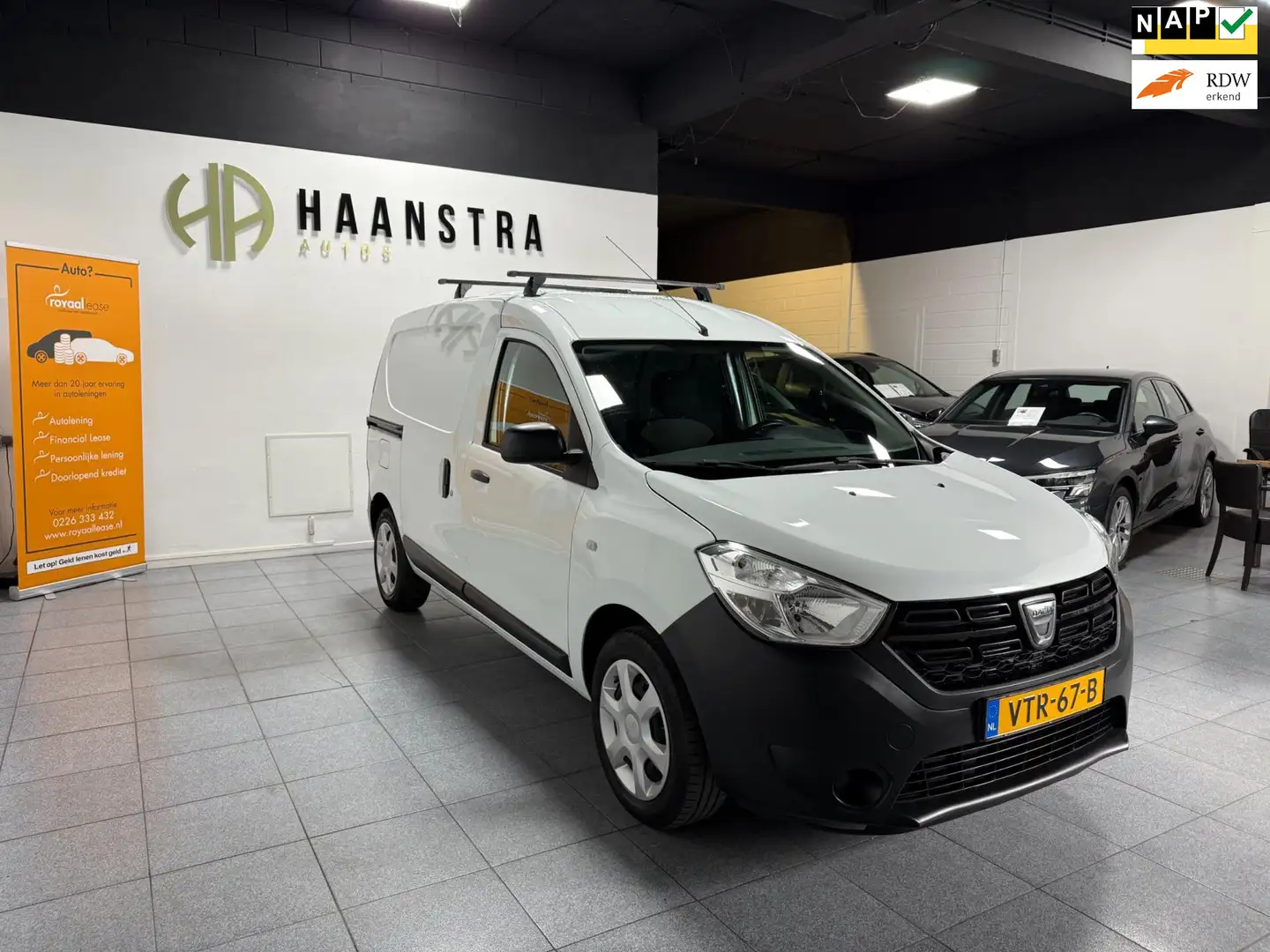 Dacia Dokker 1.6 MPI 100 Basic 56.109 KM verkeerd nieuw staat! Bílá - 1