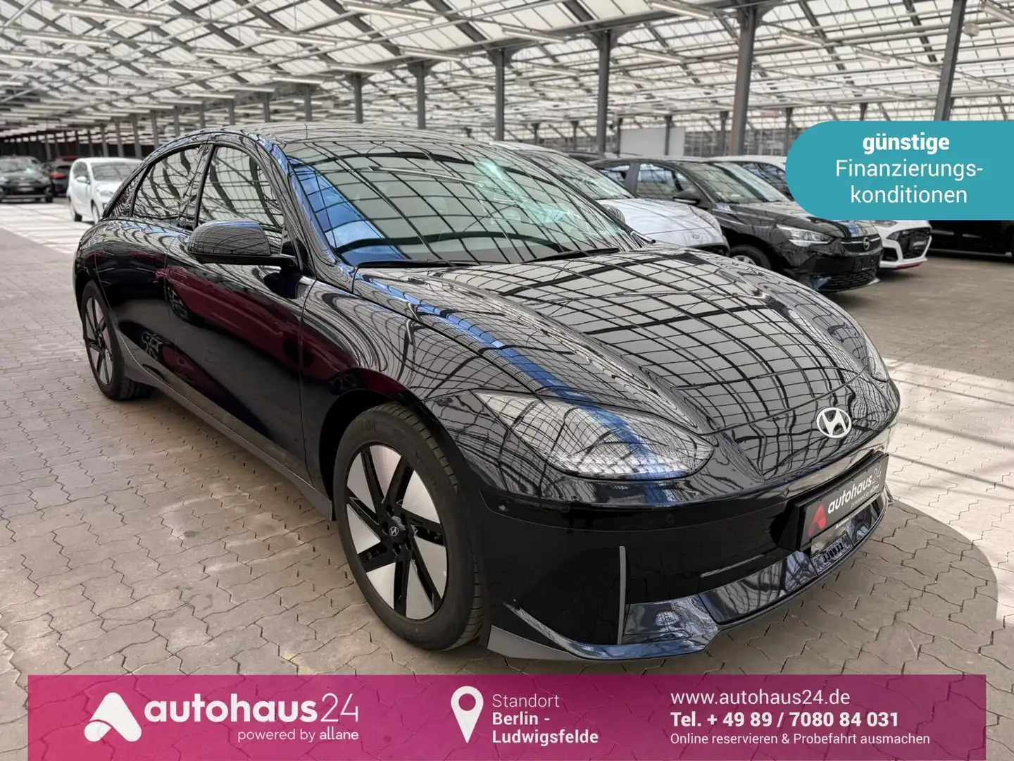 Hyundai IONIQ 6 Uniq 4WD|ACC|Matrix|HeadUp Bleu - 1