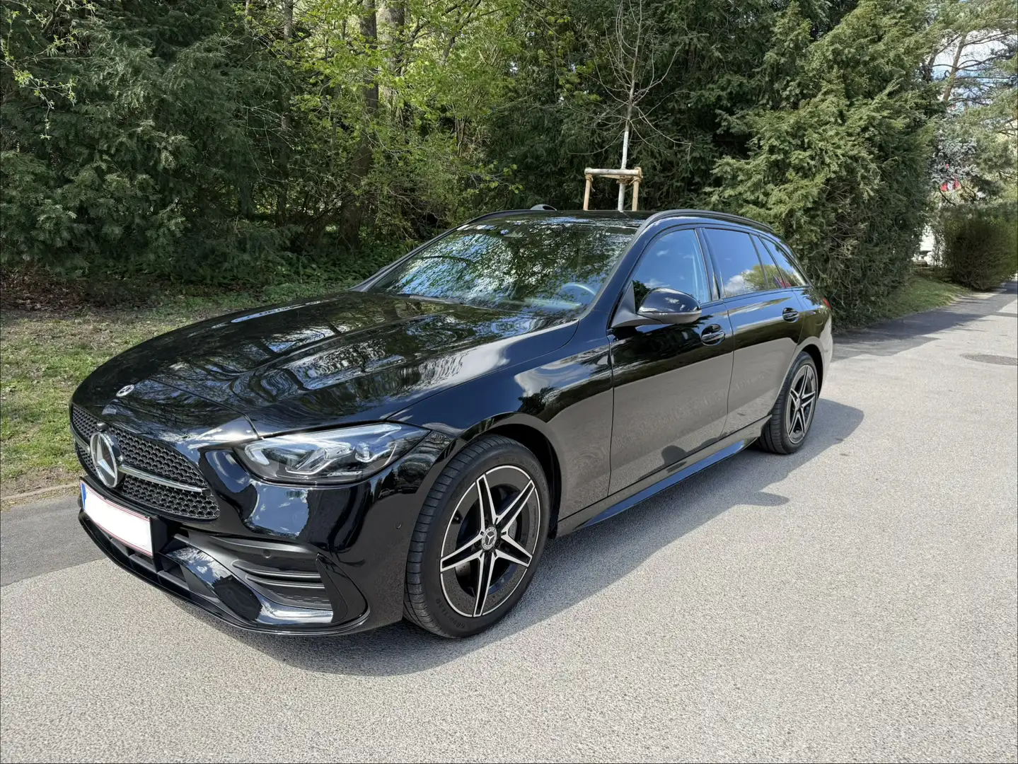 Mercedes-Benz C 300 e T PHEV AMG Line Advanced Schwarz - 2