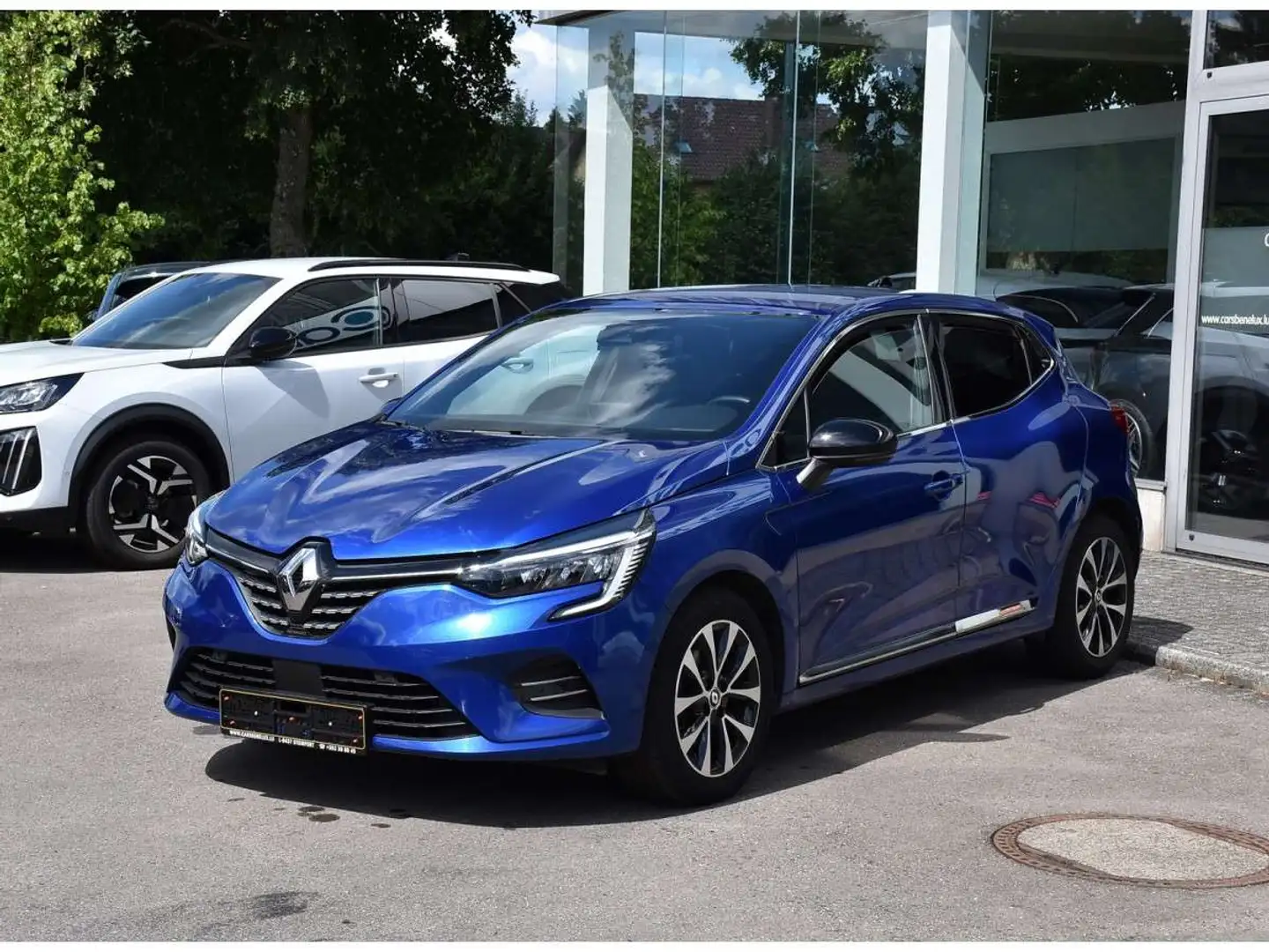 Renault Clio 1.5 Blue DCI 100 Techno CLIMA REGUL LANE SIDE CAM Bleu - 2