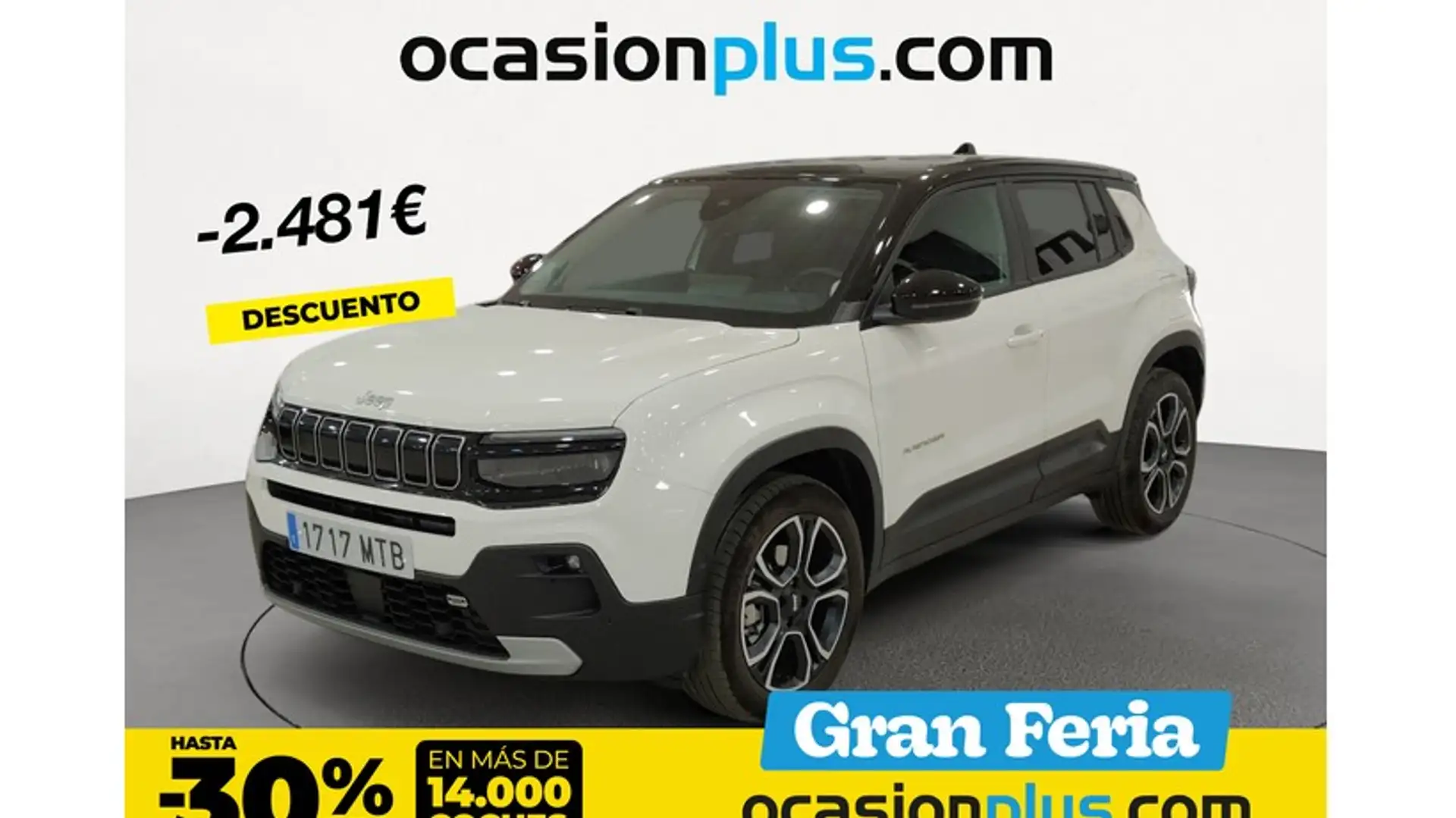 Jeep Avenger 1.2 Ehybrid Summit 100 Blanco - 1
