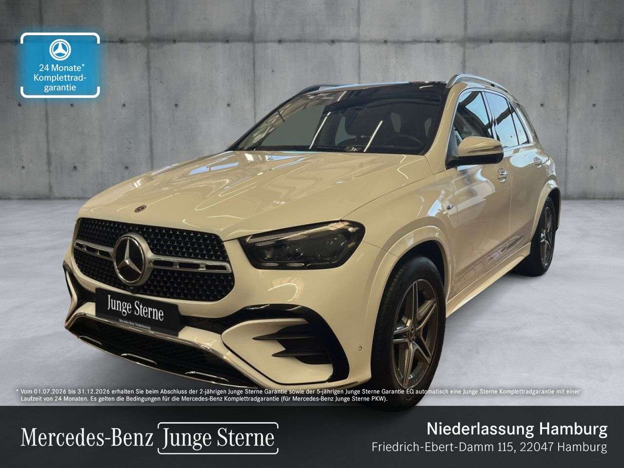 Mercedes-Benz GLE 400 — Mercedes-Benz GLE 400 e 4M AMG+PANO+360+AHK+MULTIBEAM+20"+SPUR
