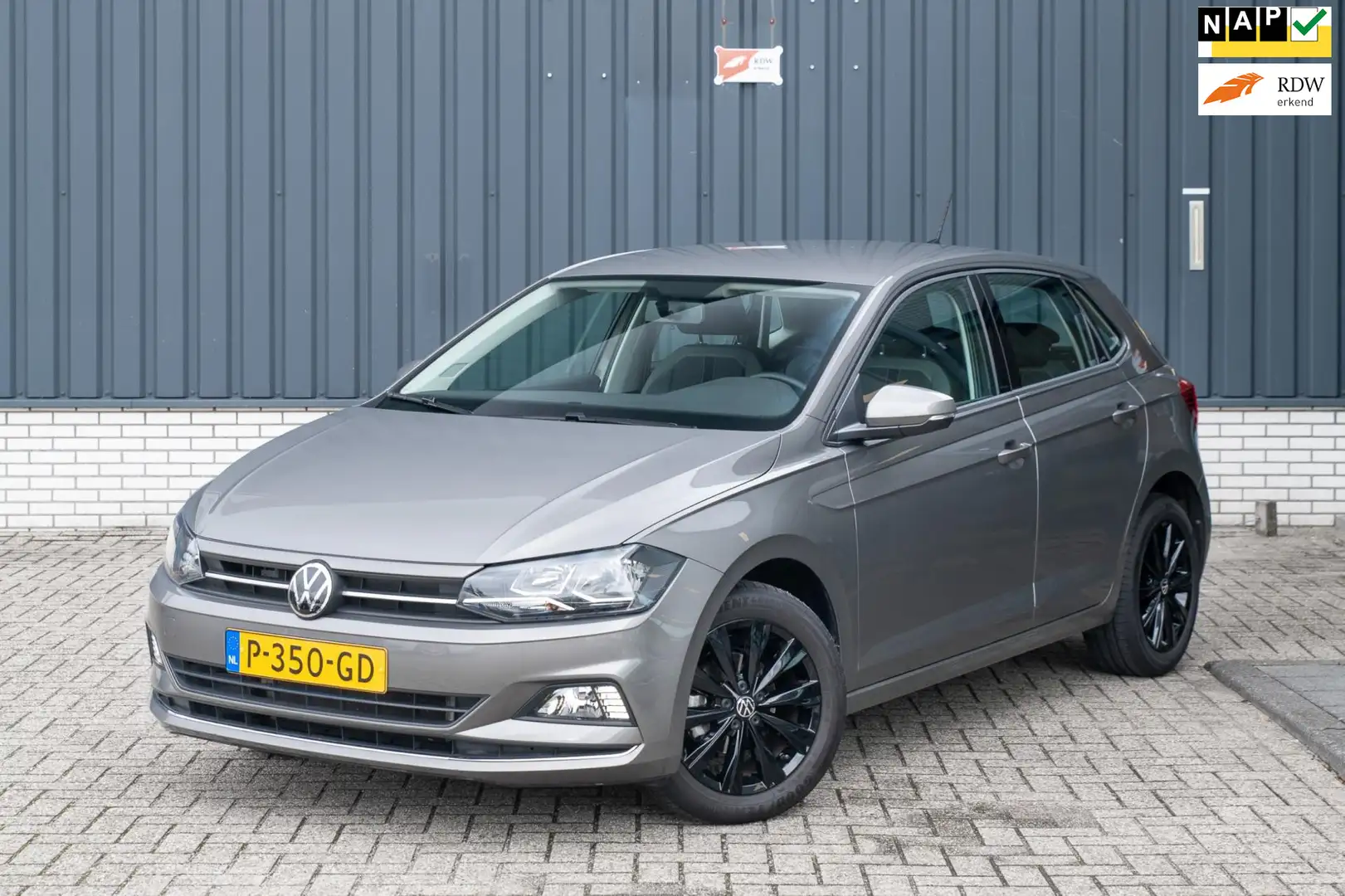 Volkswagen Polo 1.0 TSI Highline Business R *APP-CONNECT*Cruise Co Gris - 1