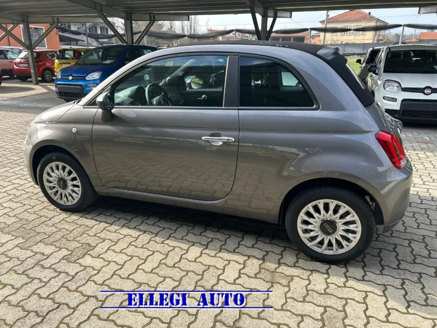 Fiat 500C 1.0 Hybrid km 0 siva - 1
