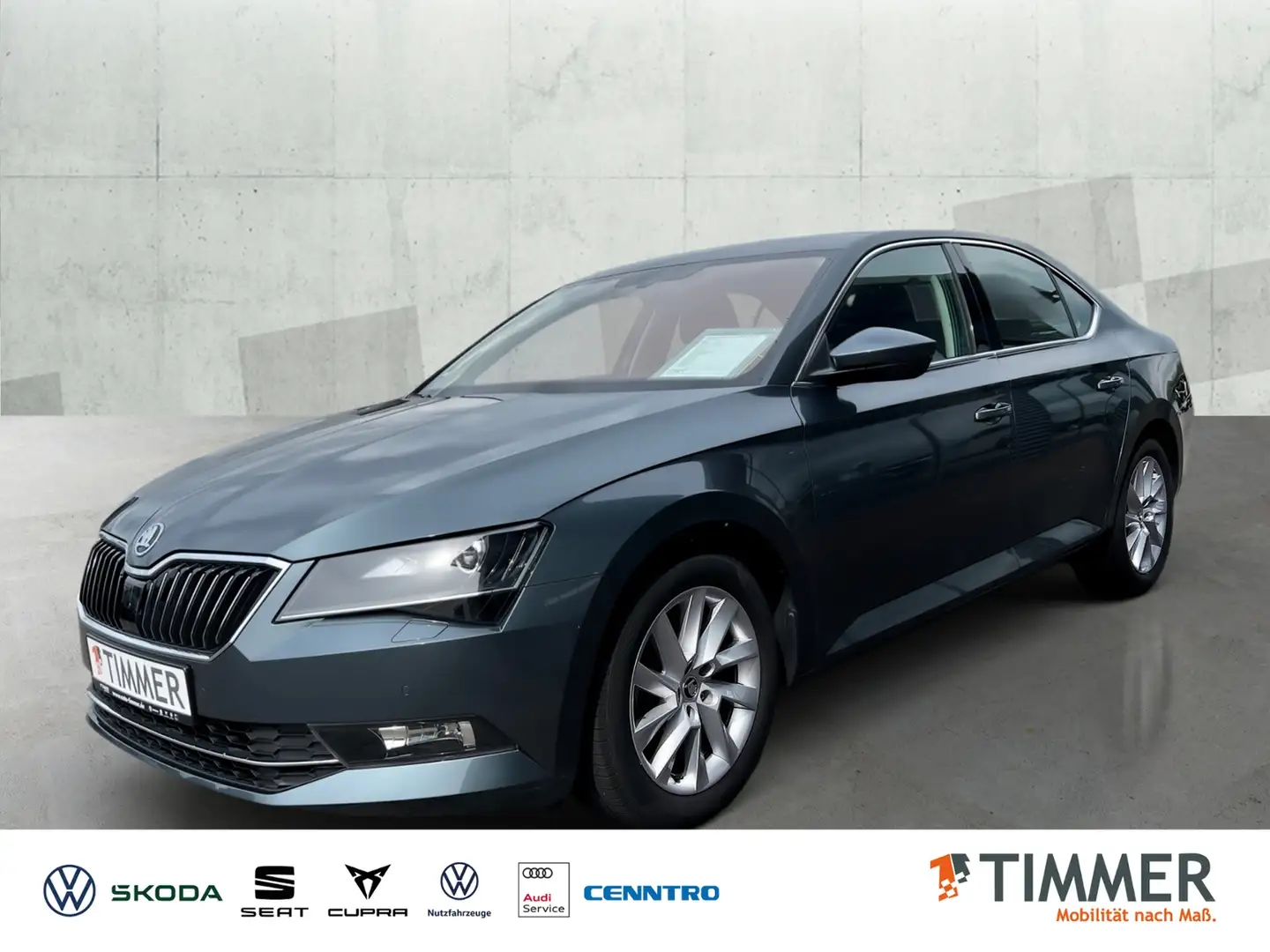 Skoda Superb Lim Ambition 1,5 TSI (150PS) *6-Gang*XENON*PDC*NA Grijs - 1