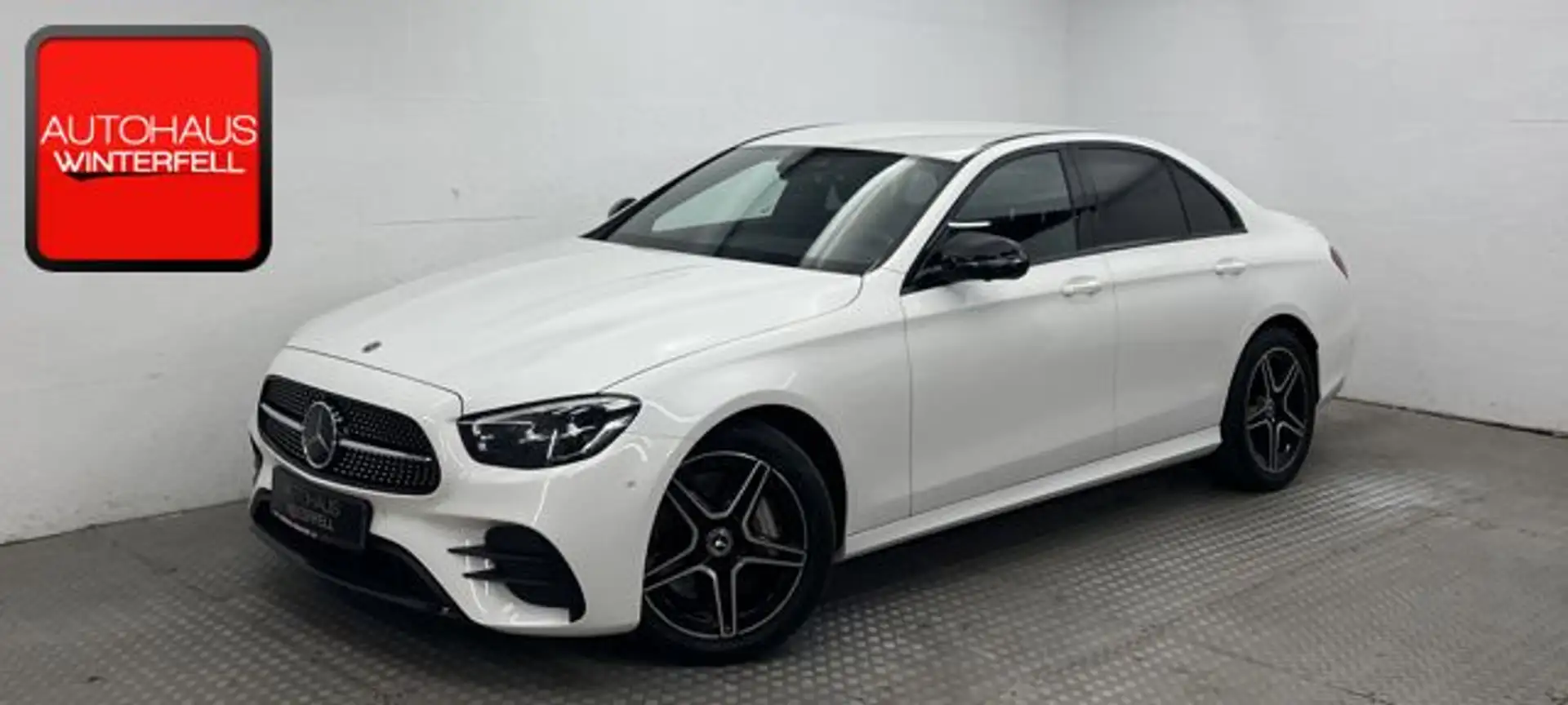 Mercedes-Benz E 400 d 4M AMG NIGHT MEMO+360+BURMESTER+DISTRO+ Weiß - 1