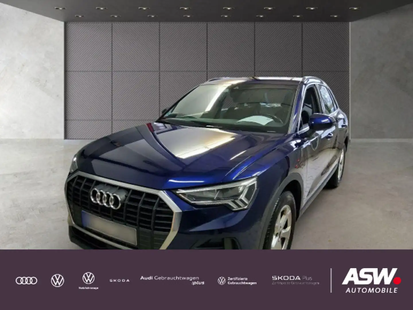 Audi Q3 S line 45TFSI e Stronic LED Navi RFK SHZ Blau - 1