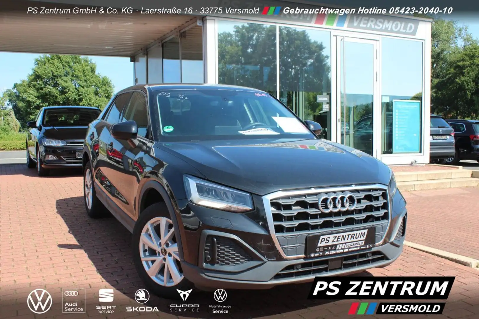 Audi Q2 35 1.5 TFSI S-tronic NAVI CAM LED eHECK Klima Schwarz - 1
