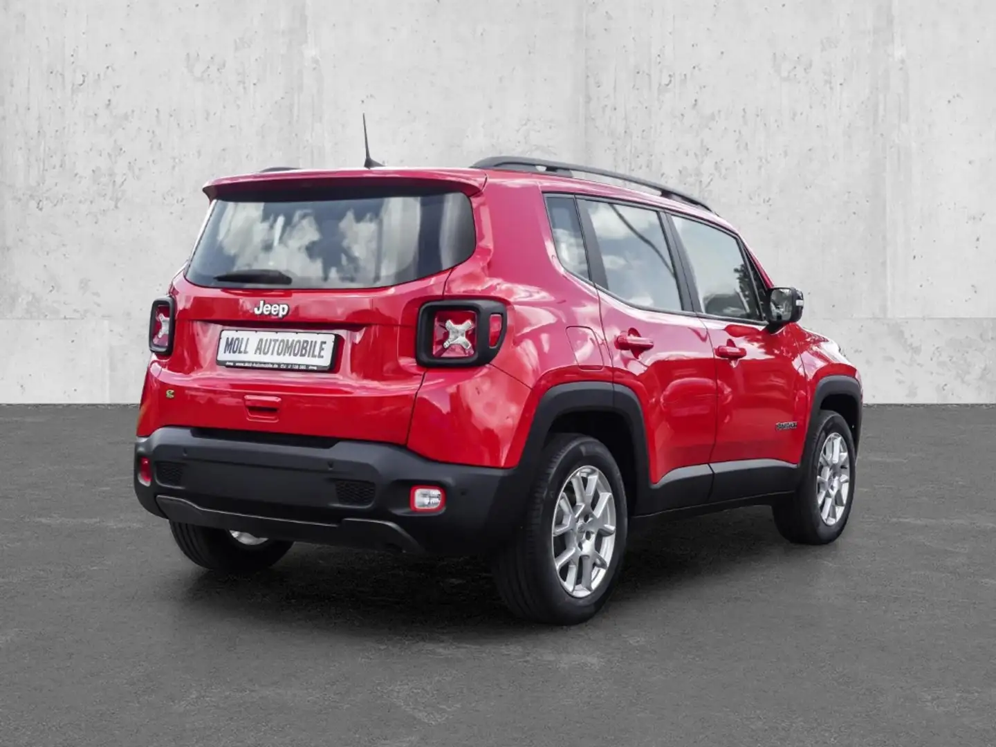 Jeep Renegade E-HYBRID - LIMITED - WINTERPAKET Piros - 2