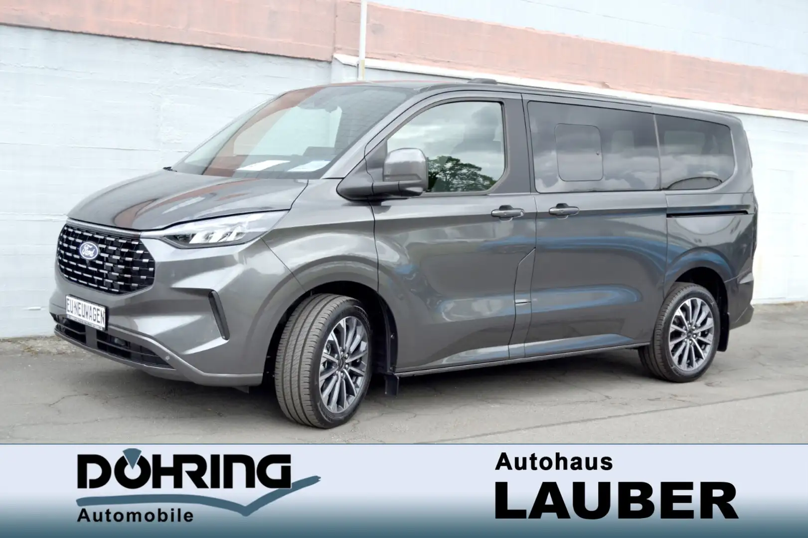 Ford Tourneo Custom Tourneo Custom 2,0TD Titanium Techno6 AHK RFK Navi Grau - 1