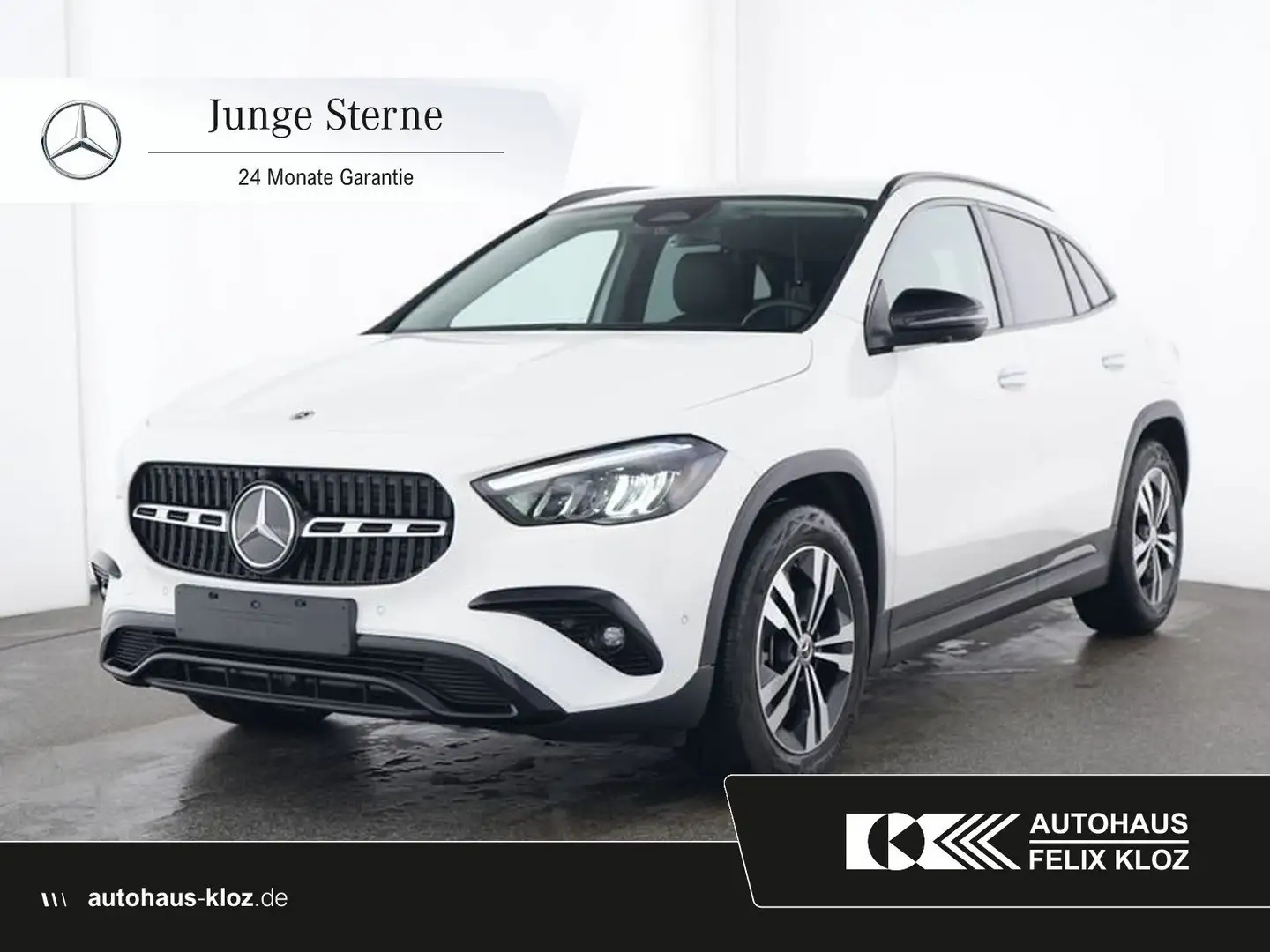 Mercedes-Benz GLA 220 d 4M Progressive*AHK*STDHZG*Distro*360°* Weiß - 1