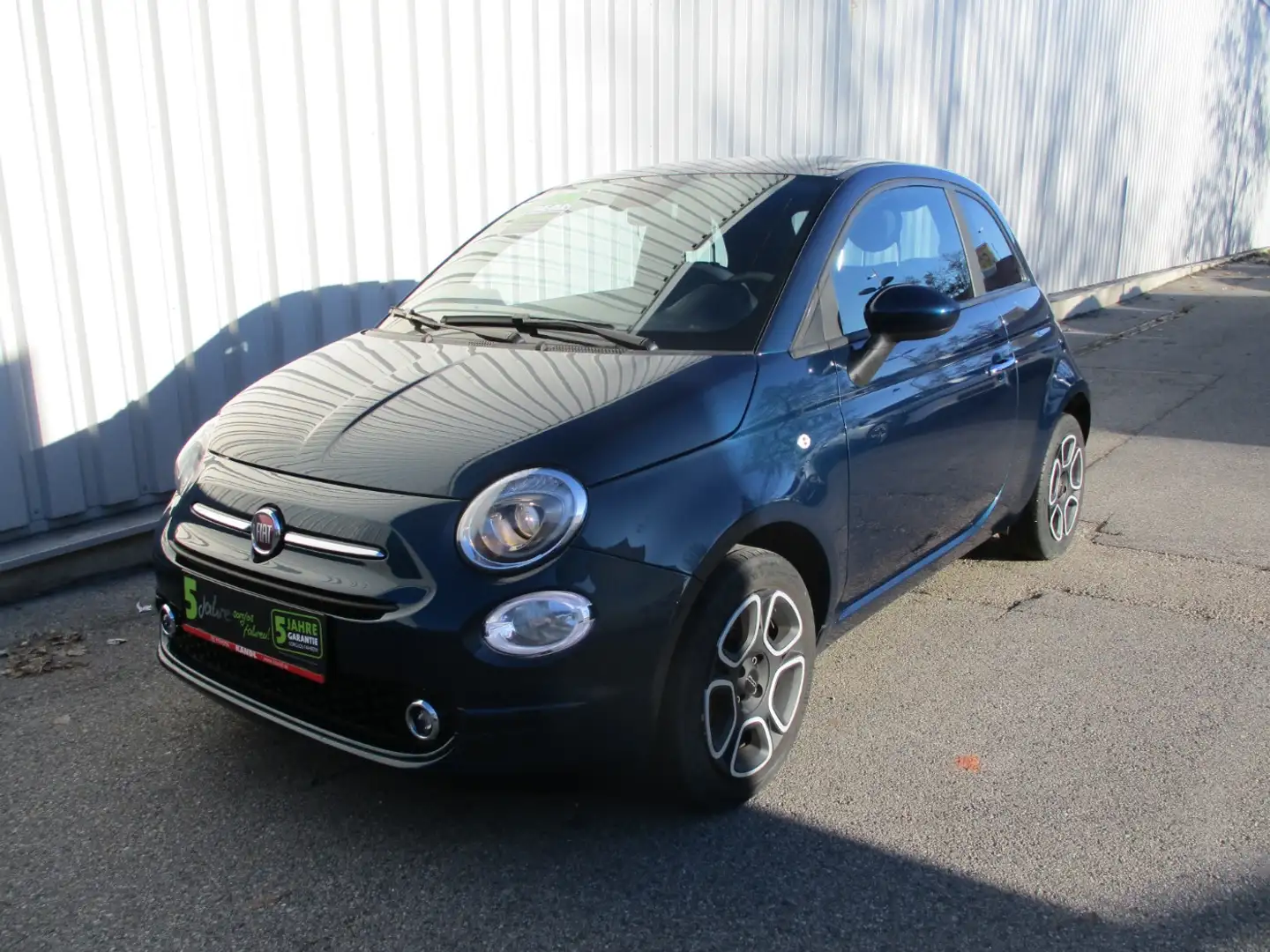 Fiat 500 FireFly Hybrid 70 Club KlimaA+PDC Blau - 2