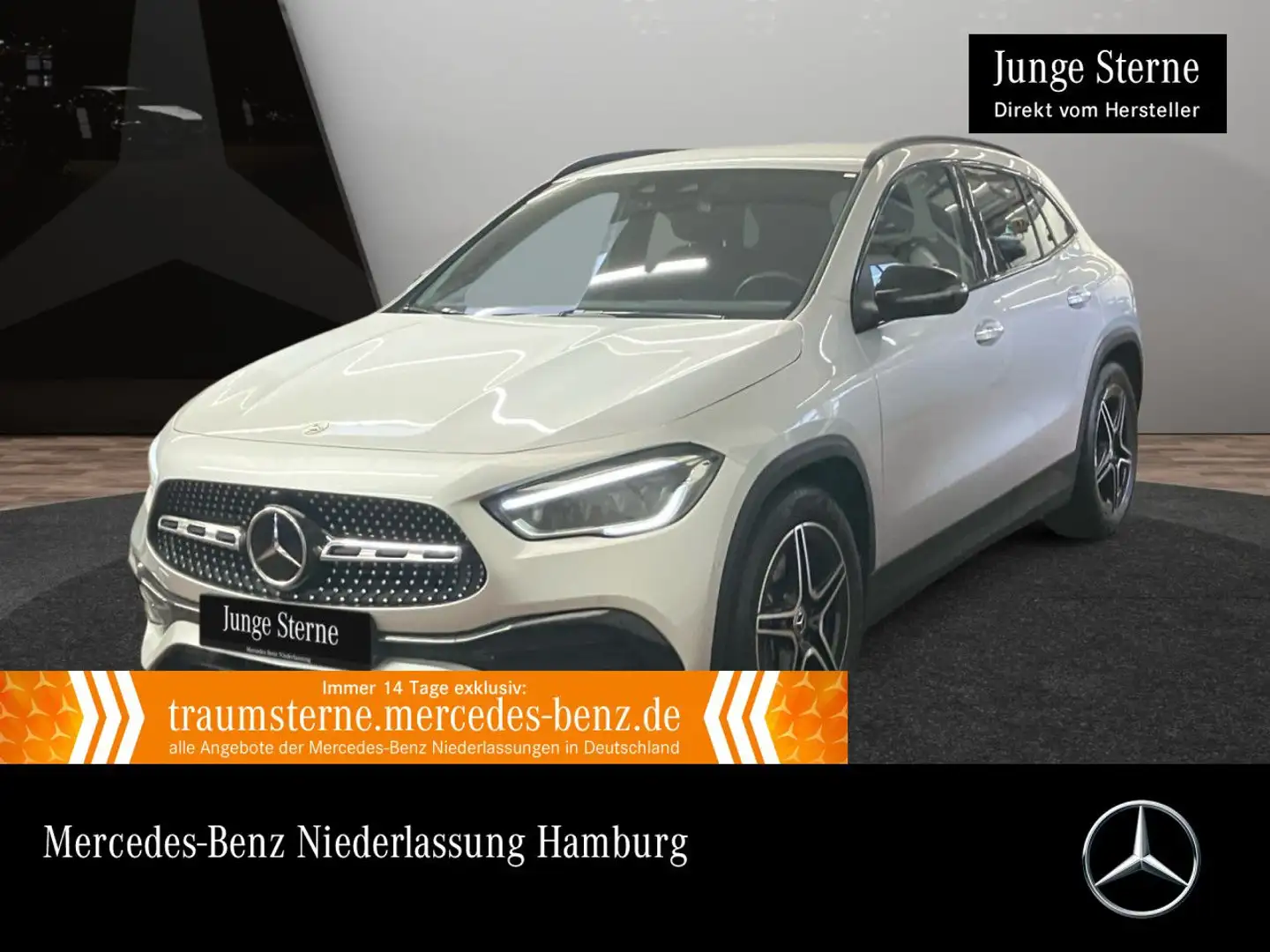 Mercedes-Benz GLA 250 4M AMG+NIGHT+AHK+MULTIBEAM+KAMERA+19"+8G Silber - 1