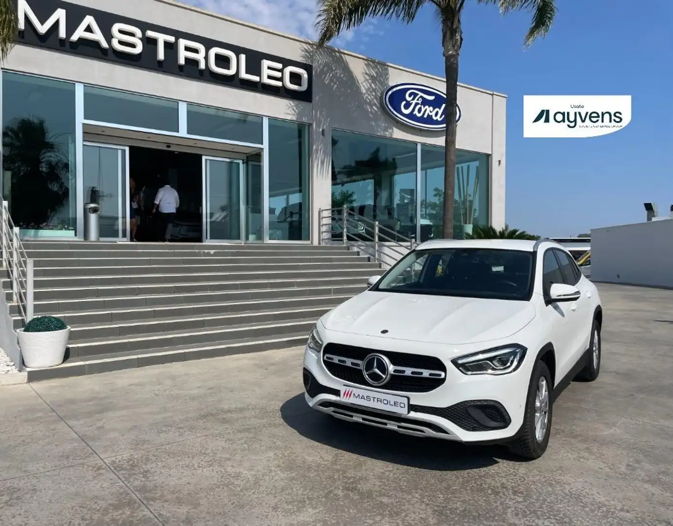Mercedes-Benz GLA 180 GLA 180 d Business auto, Chilometri Certificati Blanc - 1