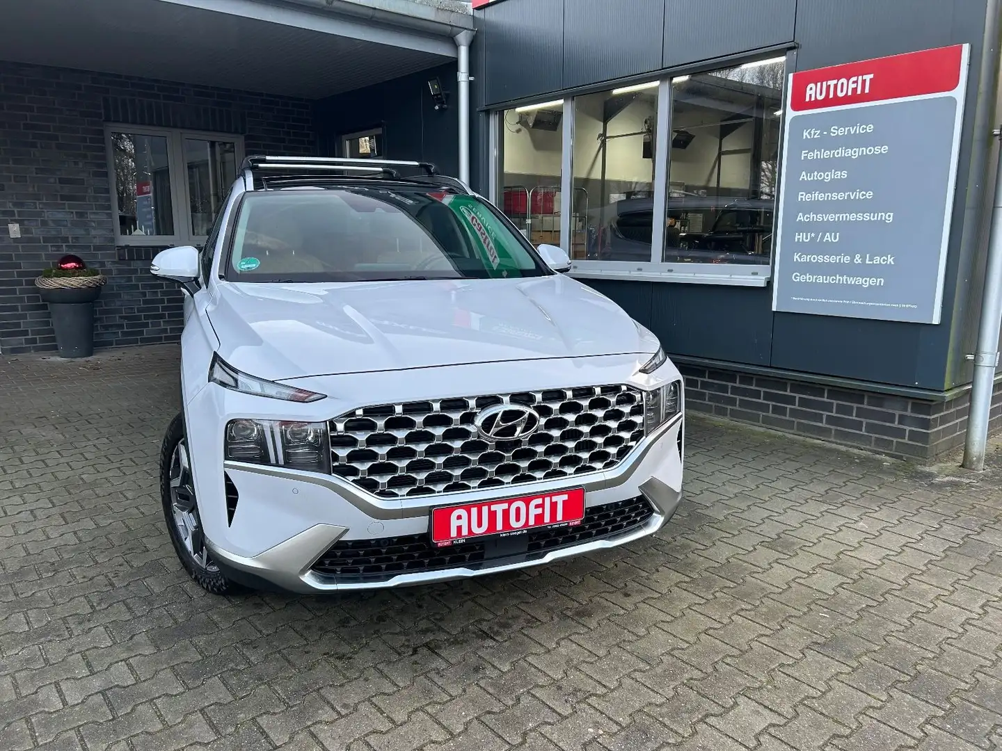 Hyundai SANTA FE Prime Hybrid 4WD Weiß - 2