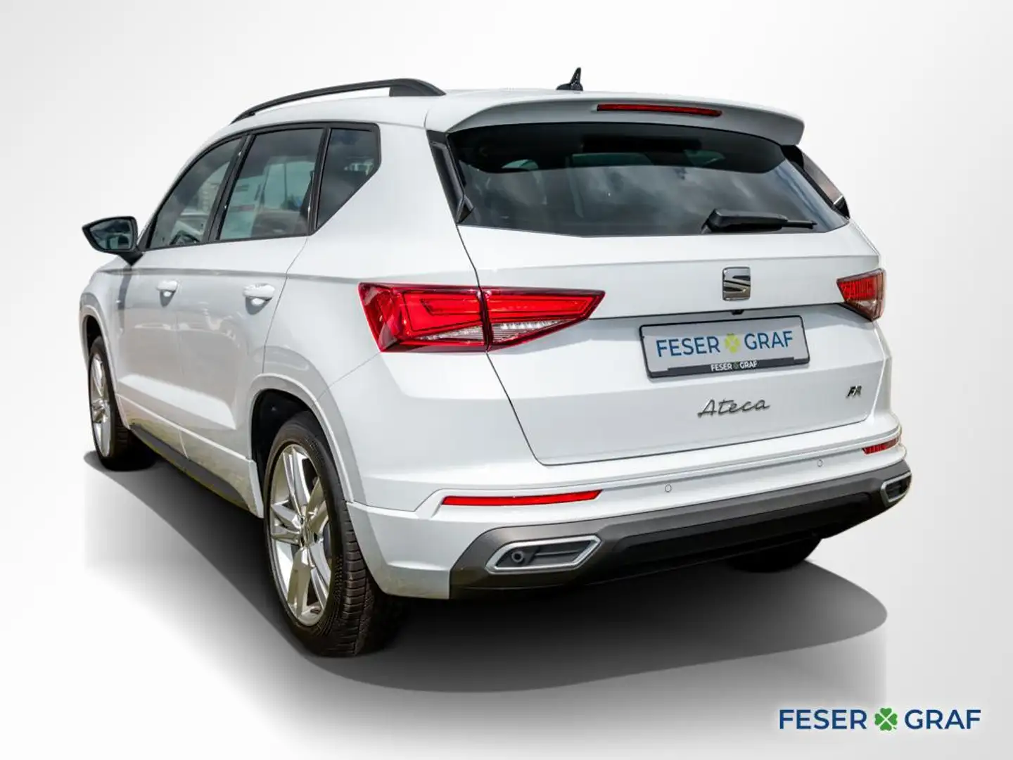 SEAT Ateca 2.0TDI FR LINE LED/KAMERA/FULL LINK/NAVI Weiß - 2