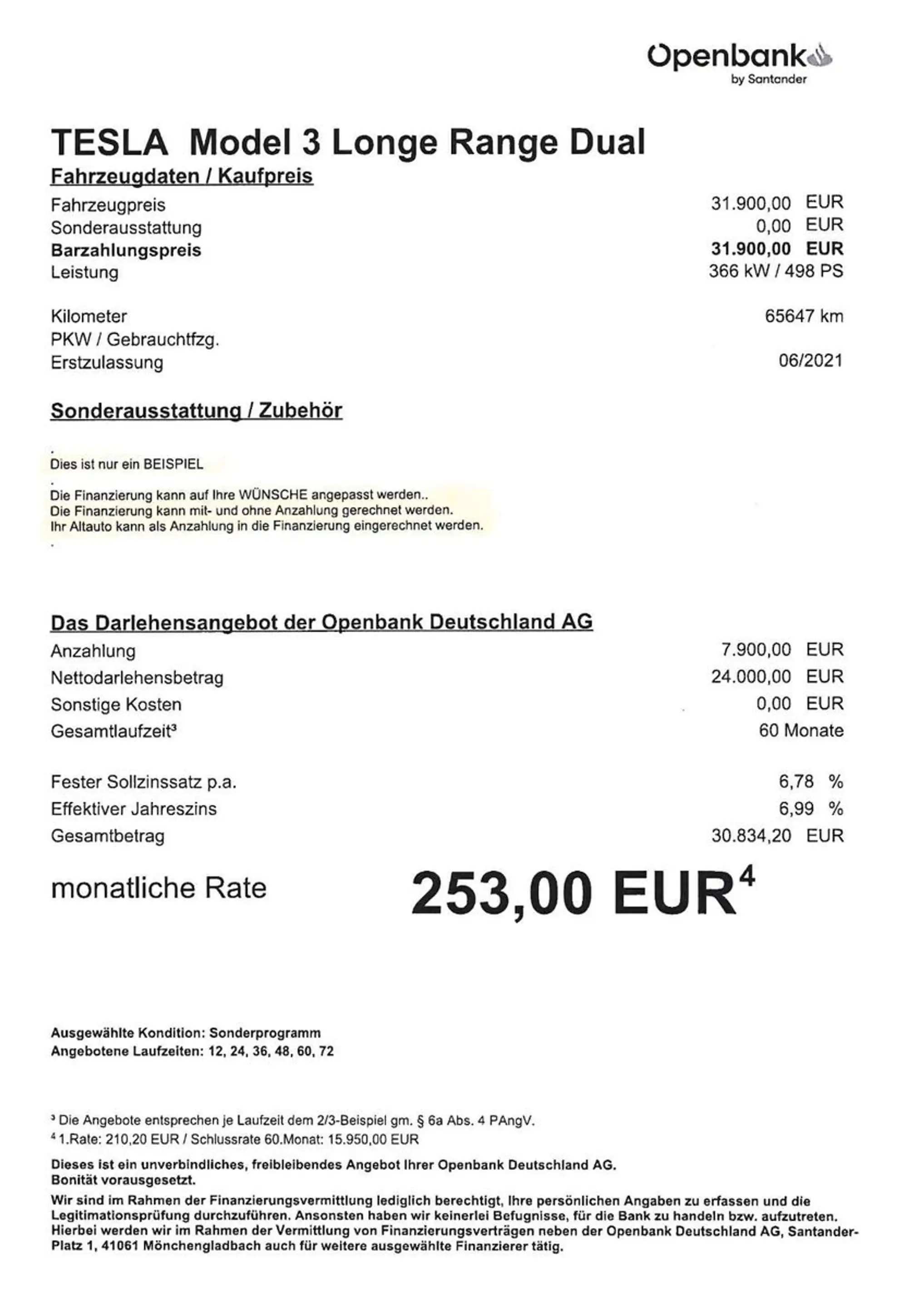 Tesla Model 3 Long Range Dual AWD -Anhängerkupplung- — photo 2
