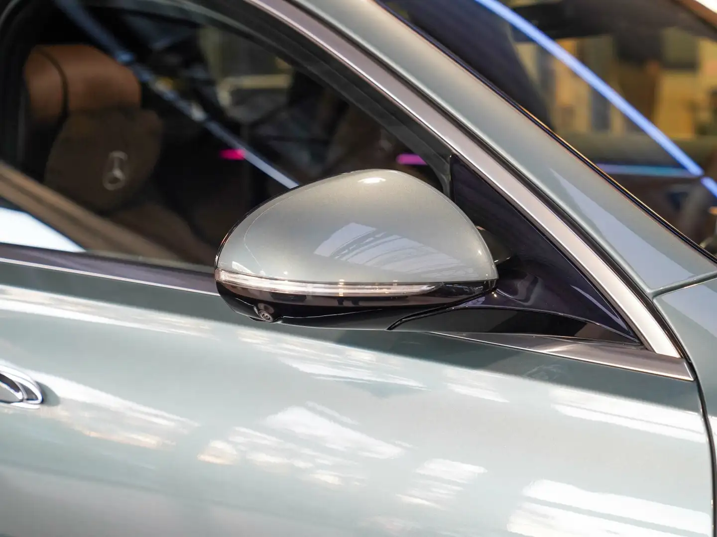 Mercedes-Benz S 500 S 500 4M L AMG Line MANUFAKTUR nussbraun Exklusi Silber - 2