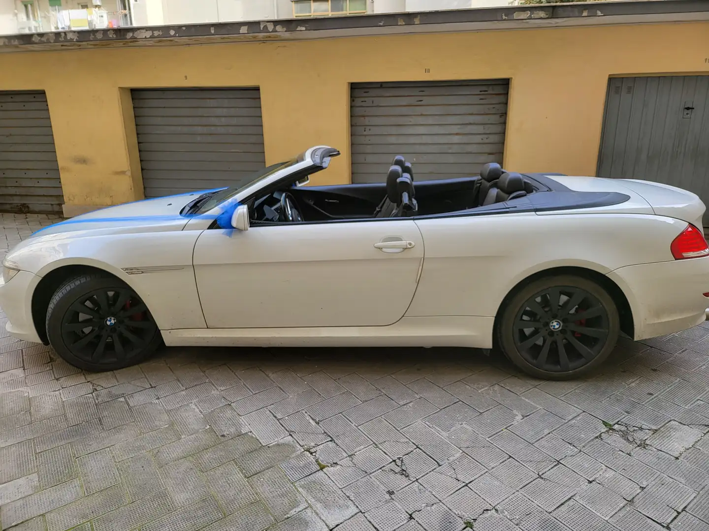 BMW 635 635d Cabrio auto Bianco - 1