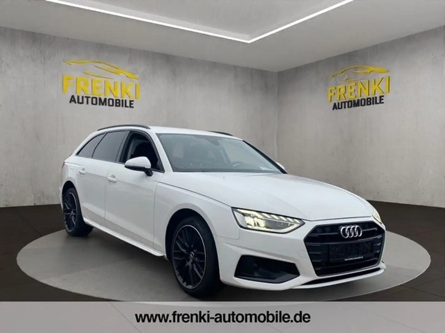Audi A4 Avant 30 TDI advanced Blanc - 1