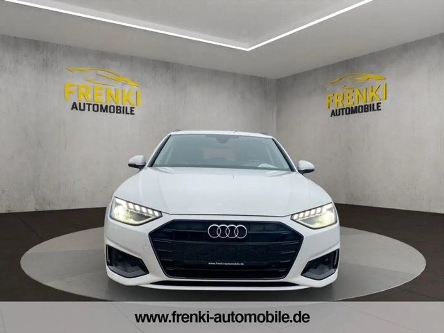 Audi A4 Avant 30 TDI advanced Blanc - 2