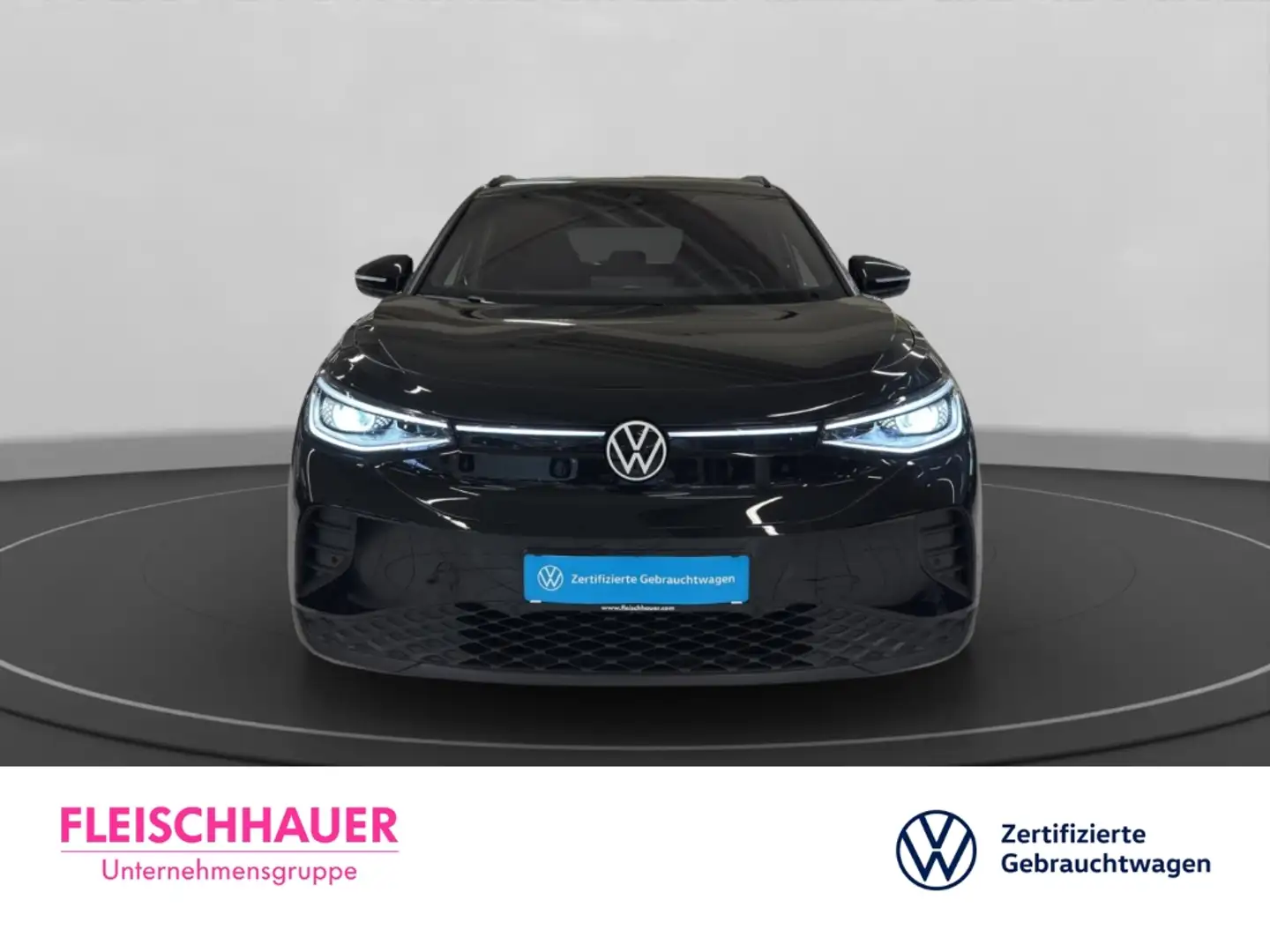 Volkswagen ID.4 Pro Matrix+Navi+AHK+HUD+H&K+21''+360°+Wärmepumpe Schwarz - 2