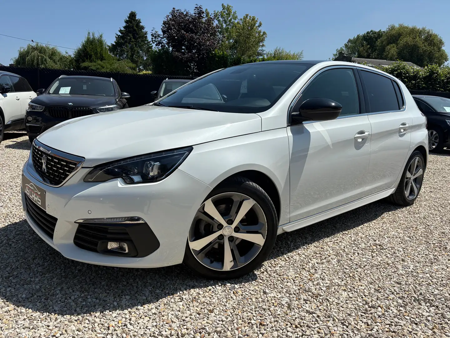 Peugeot 308 1.5 BlueHDi GT Line*1erPROP*TOIT PANO*CAMERA*GPS* Wit - 2