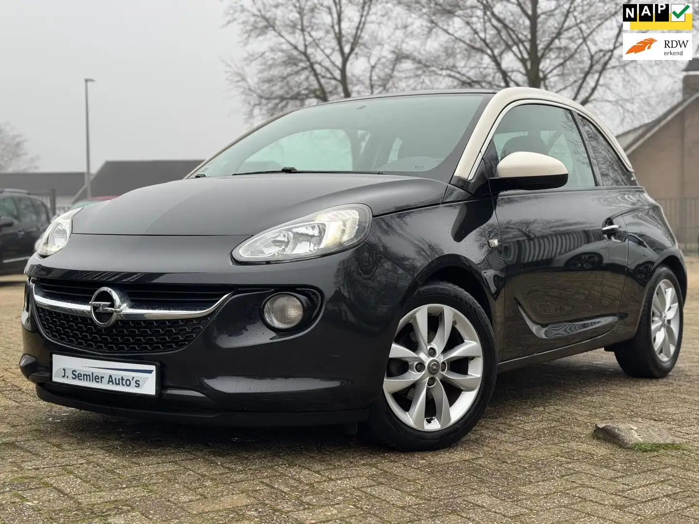 Opel Adam 1.4 Glam PANORAMA DAK GR.SCHERM AIRCO PDC CRUISE C Noir - 1