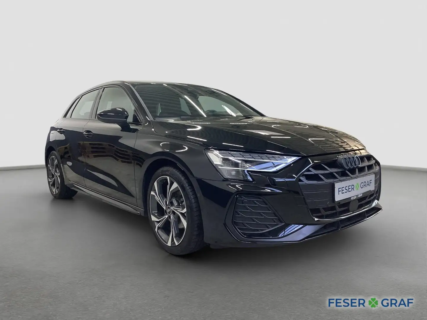 Audi A3 S line 30 TDI LED ACC RFK Navi PDC SHZ Schwarz - 2