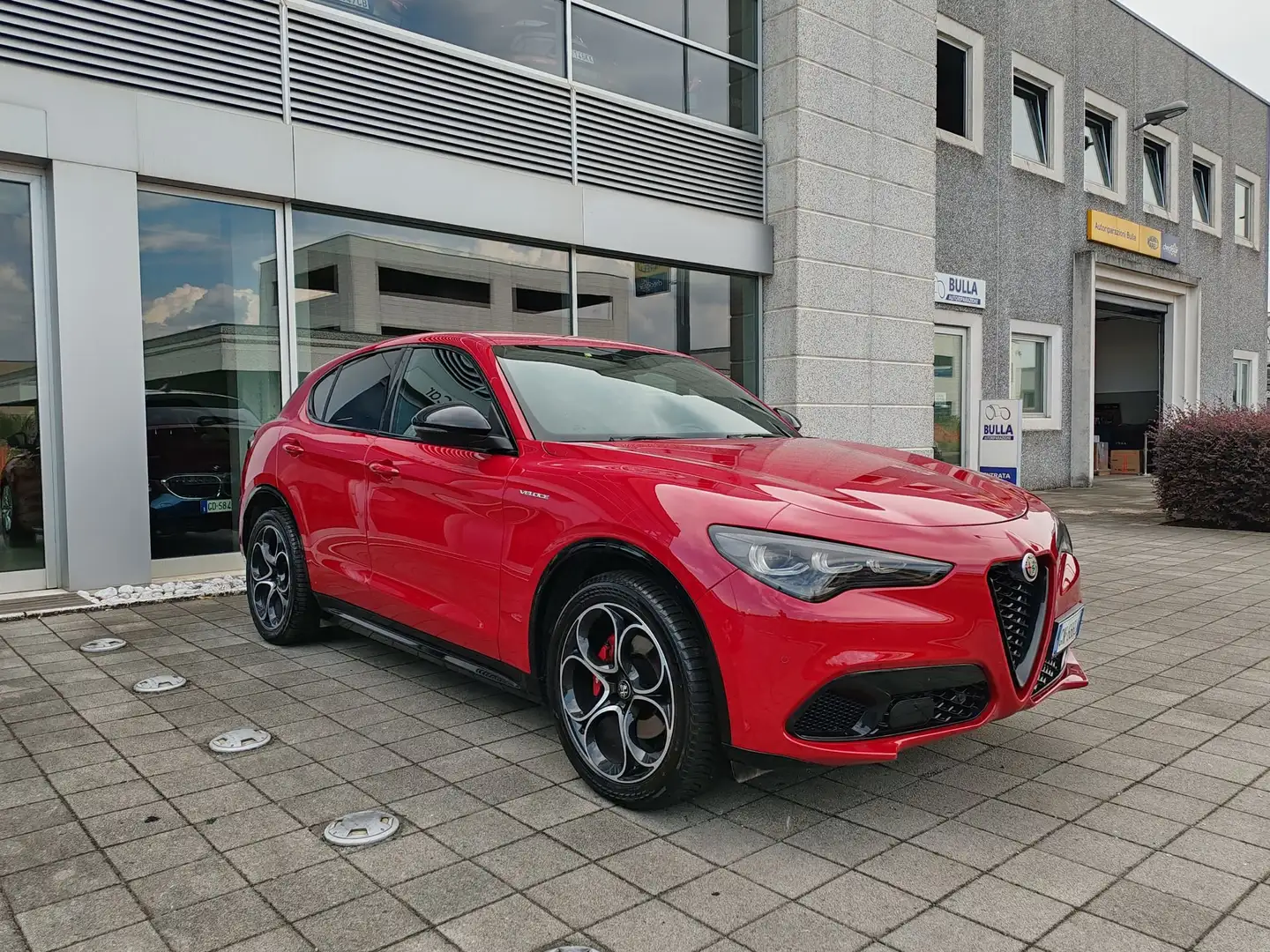 Alfa Romeo Stelvio Veloce 2.2 210cv AT8 Q4 Matrix Pelle Sens+Camera Piros - 2