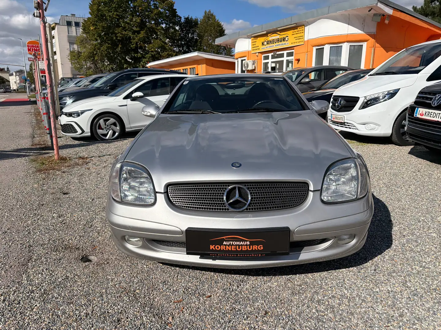 Mercedes-Benz SLK 200 Kompressor Aut. mit nur 70.600 km *CABRIO* Silber - 2