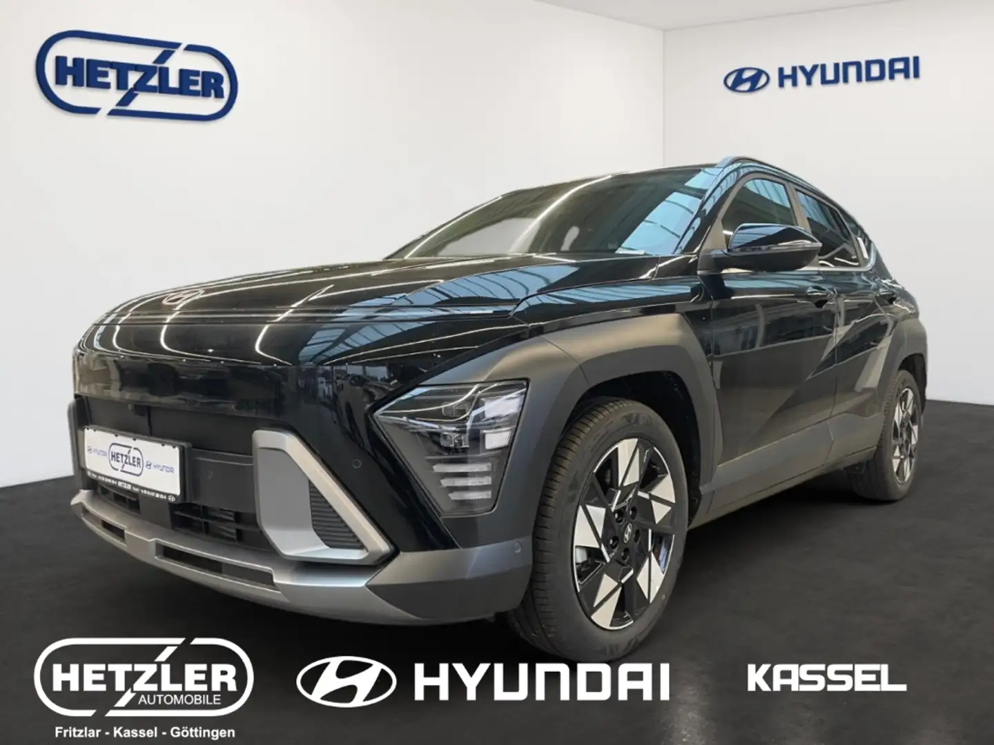 Hyundai KONA Prime 4WD 1.6 T-GDI EU6d Allrad Navi LED ACC El. H Negru - 1