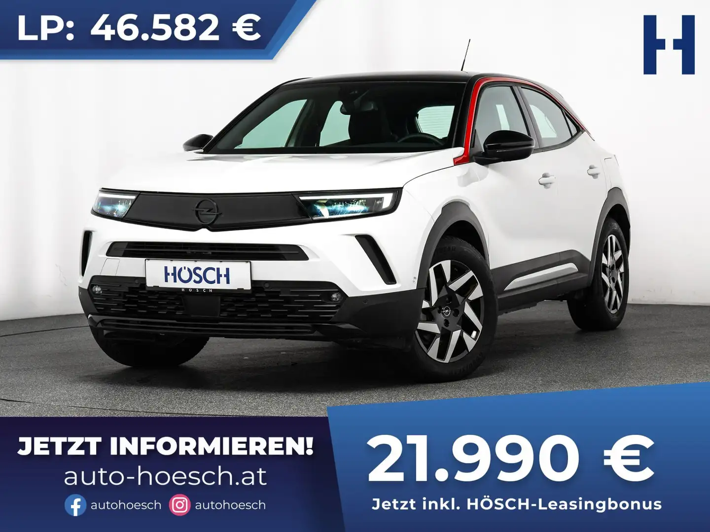 Opel Mokka-E GS Line TOP-AUSSTATTUNG MEGADEAL -53% Bianco - 1