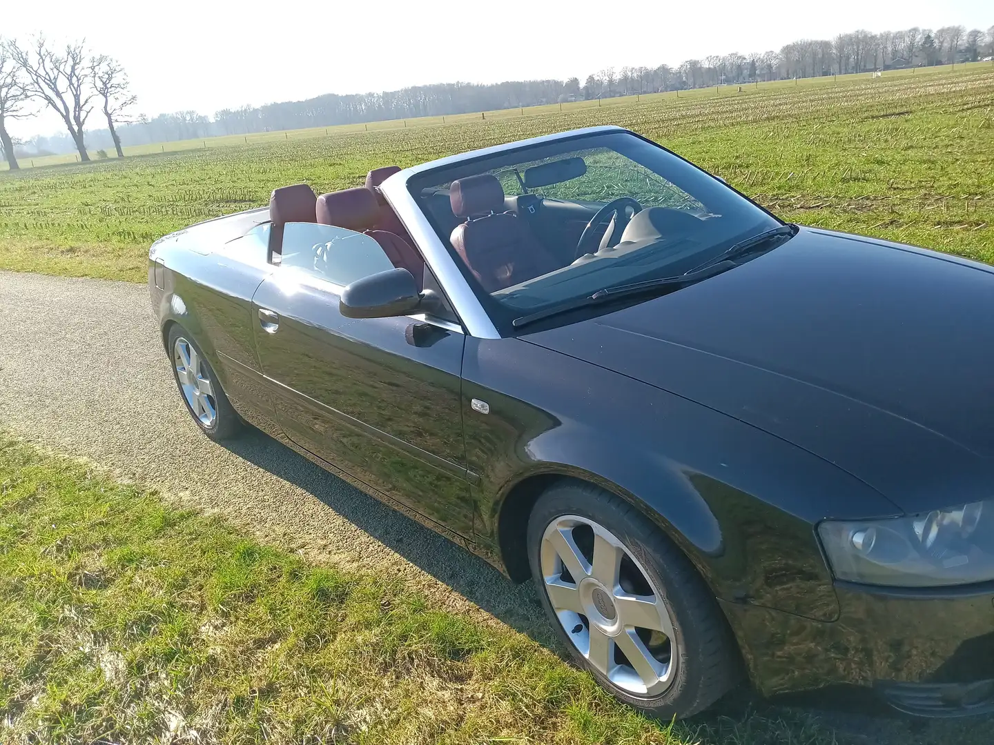 Audi A4 A4 3.0 V6 Pro Line Zwart - 2