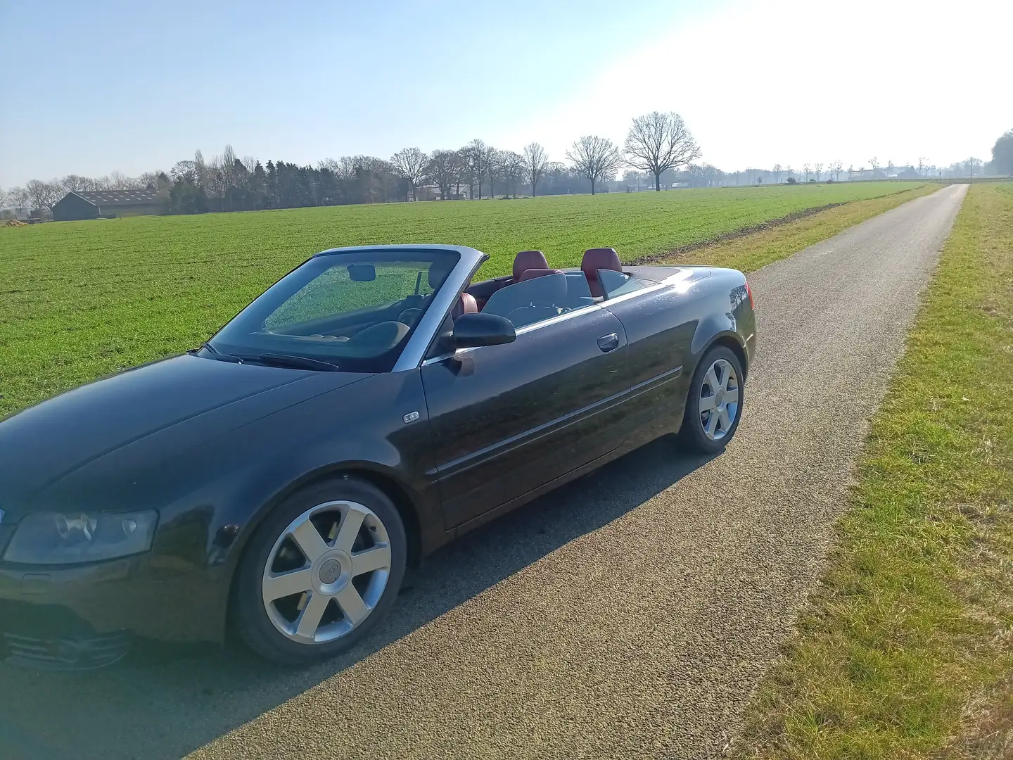 Audi A4 A4 3.0 V6 Pro Line Zwart - 1