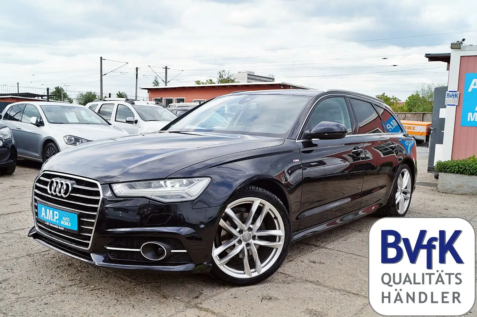 Audi A6 Avant 2.0 TDI Aut, GARANTIE, S-LINE,Leder,LED Noir - 1