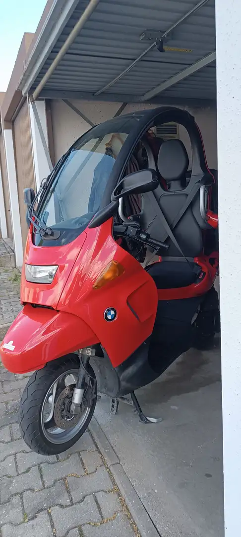 BMW C1 Motorroller 125 ccm Rood - 2